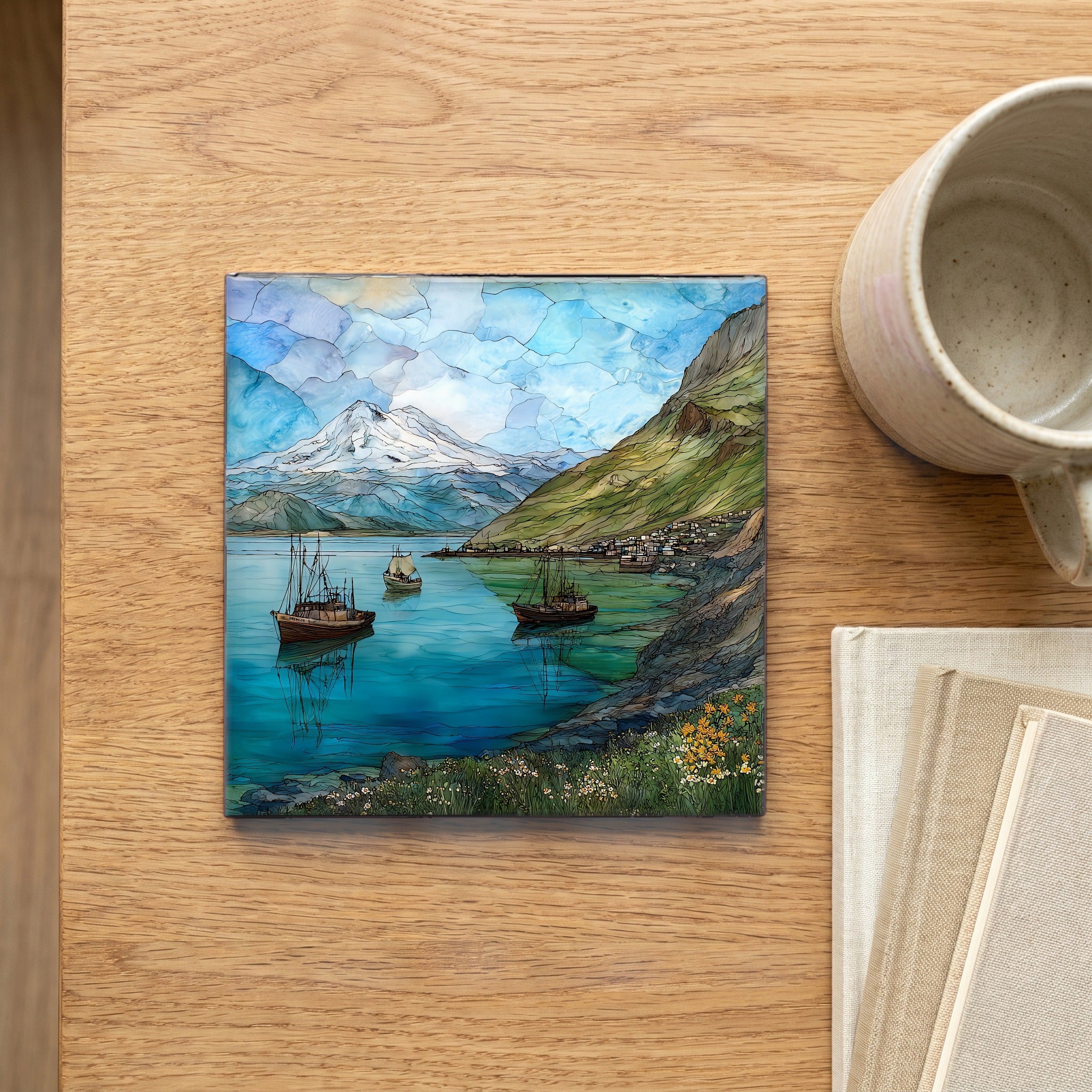 Dutch Harbor on Unalaska Island — scale