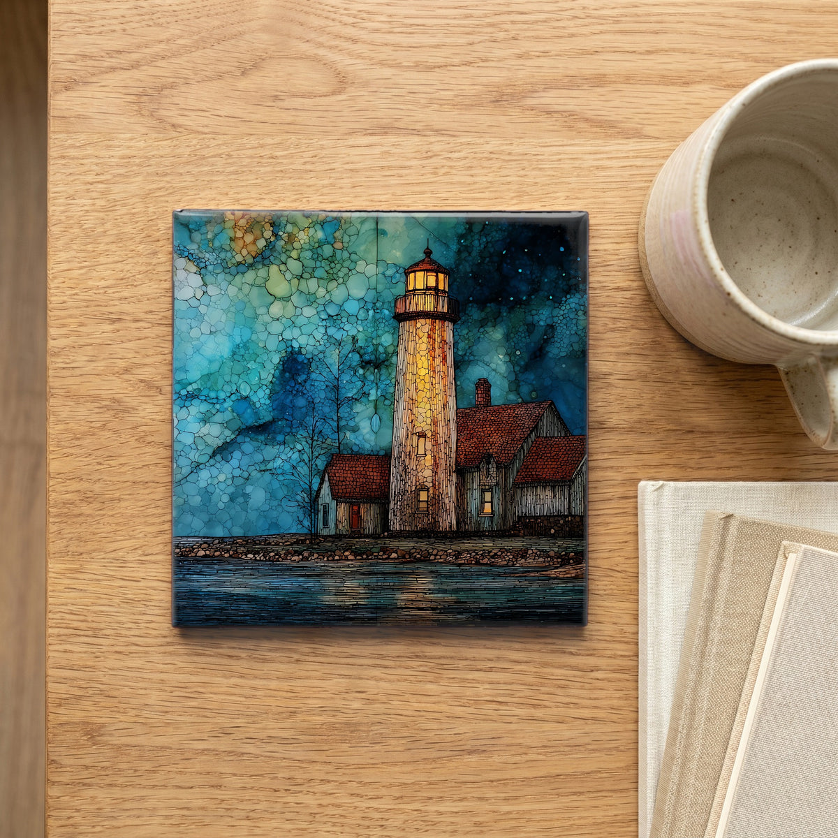 the Old Mackinac Point Lighthouse — scale