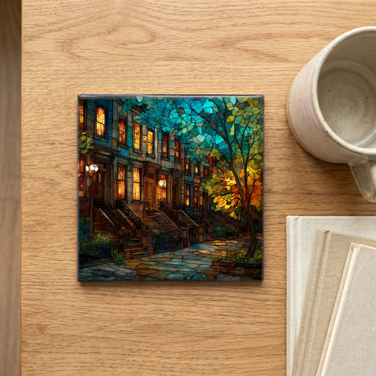 a Greenwich Village side street — scale