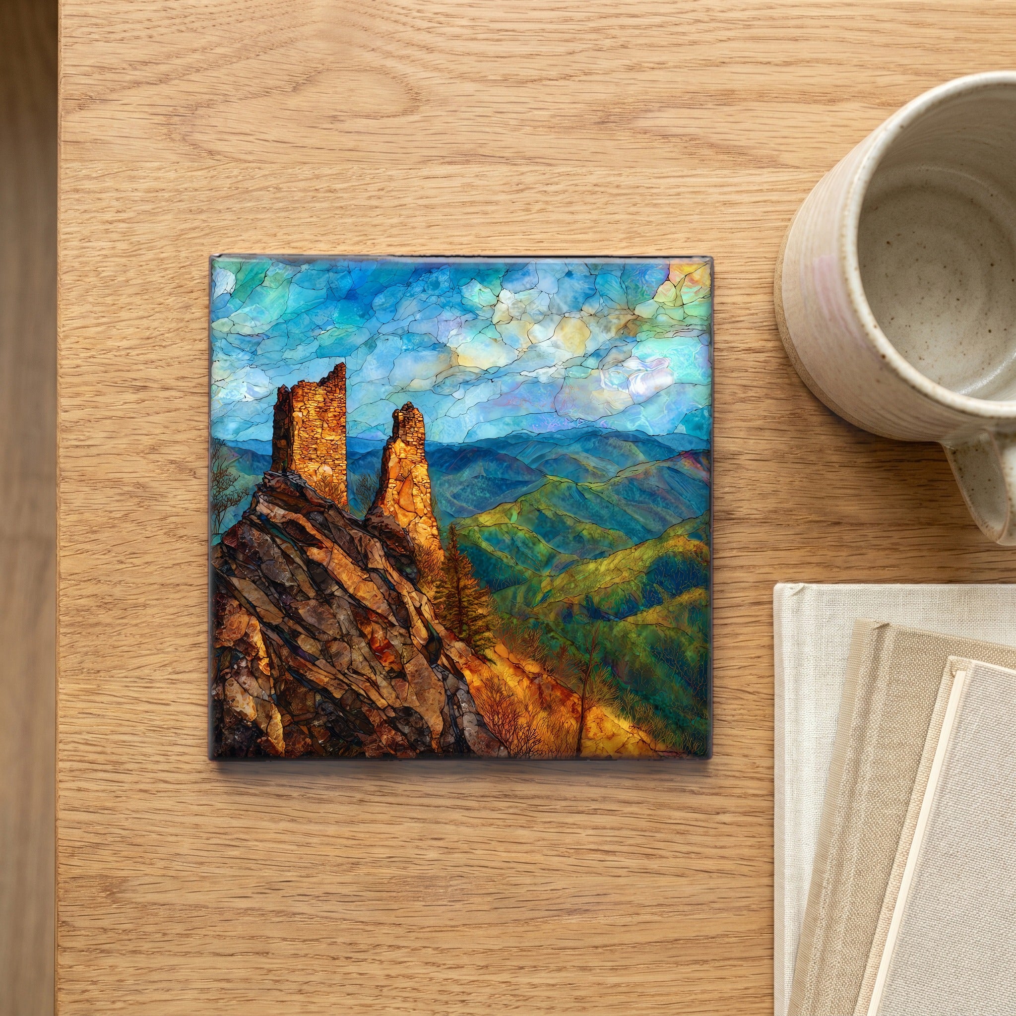 the Chimney Tops summit — scale