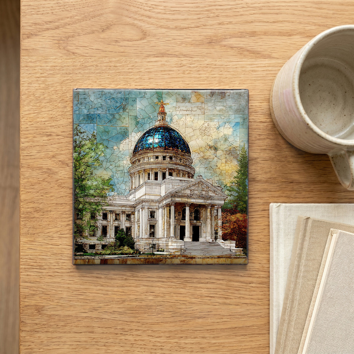 the Mississippi State Capitol — scale