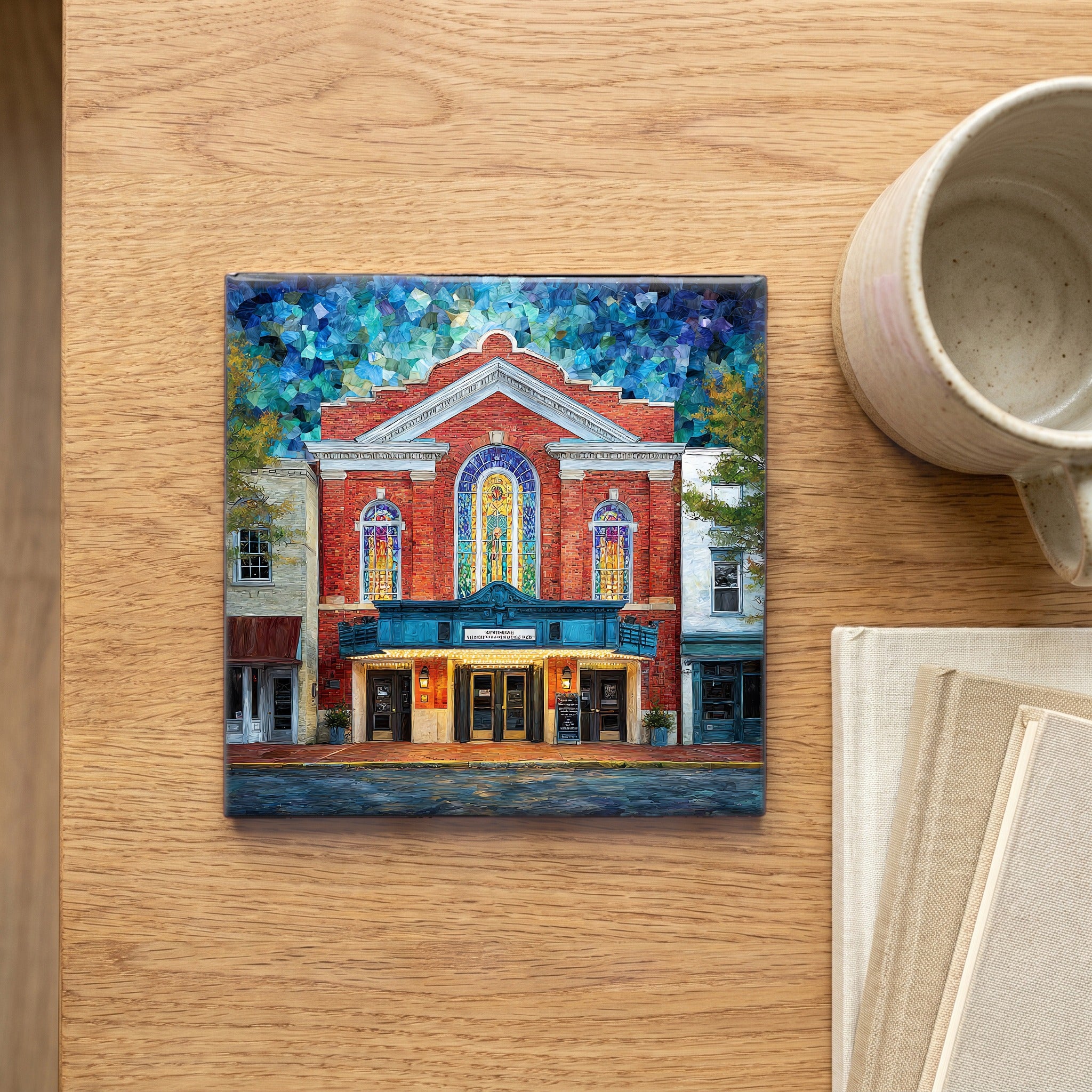 the Abingdon Barter Theatre — scale