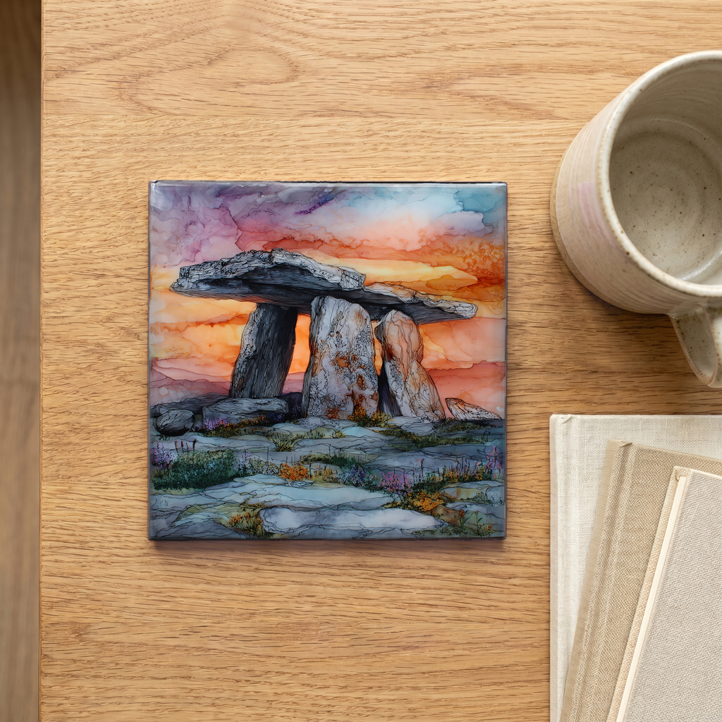 Poulnabrone Dolmen — scale