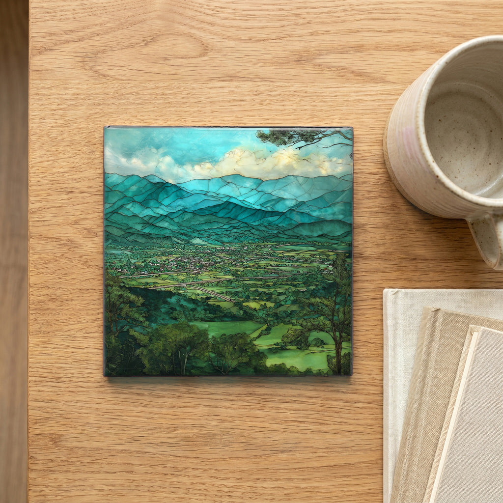 the Sevierville parkway view — scale