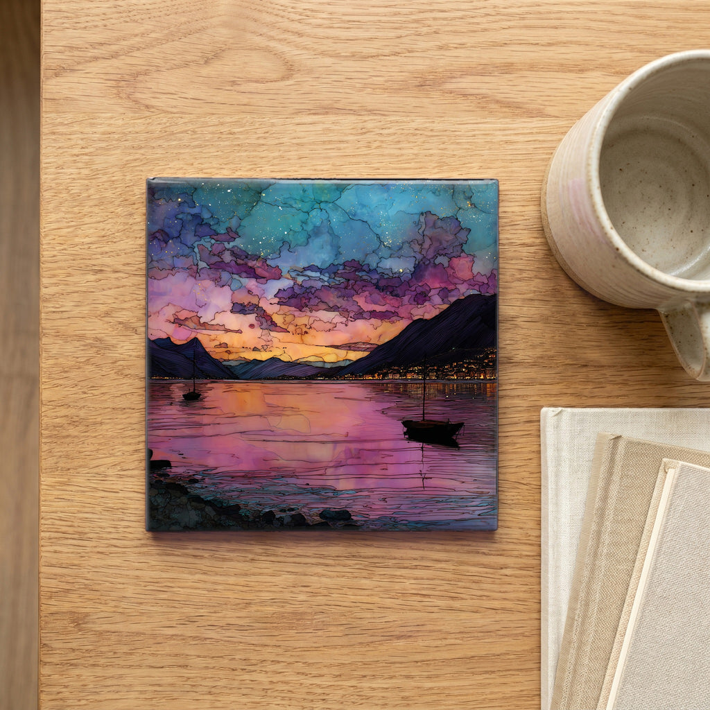 Lake Lugano — scale
