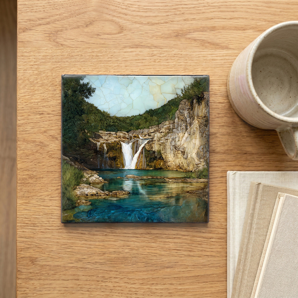 Turner Falls — scale
