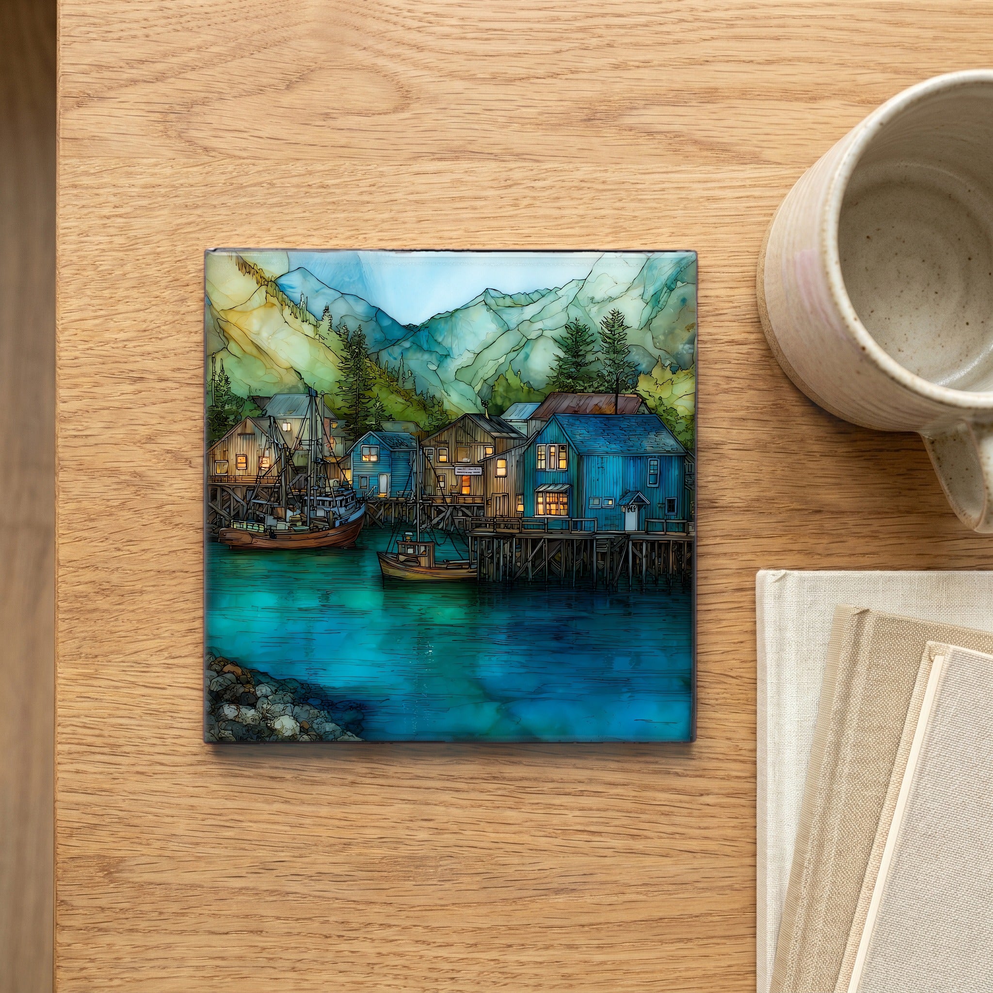 Halibut Cove — scale