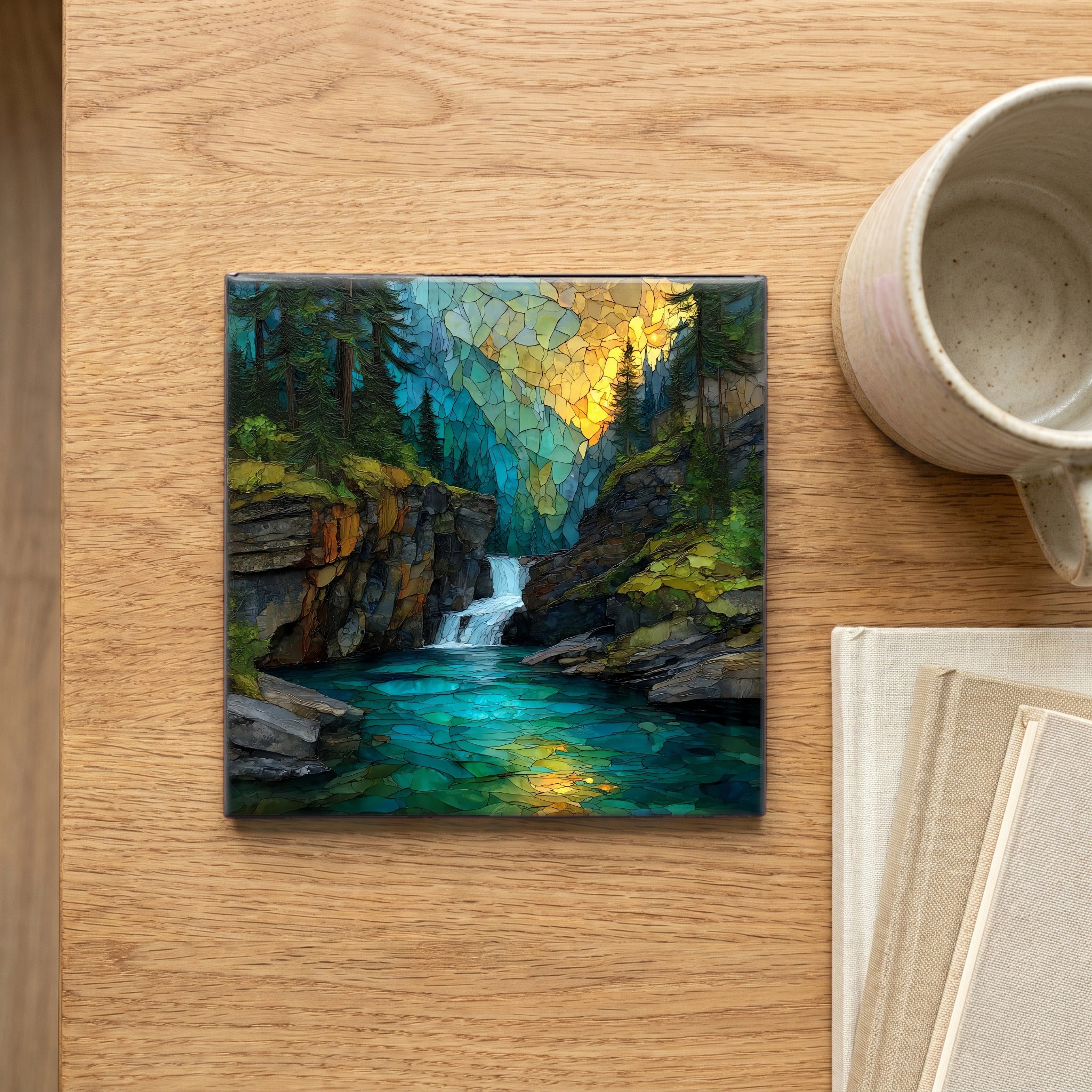Baring Falls — scale