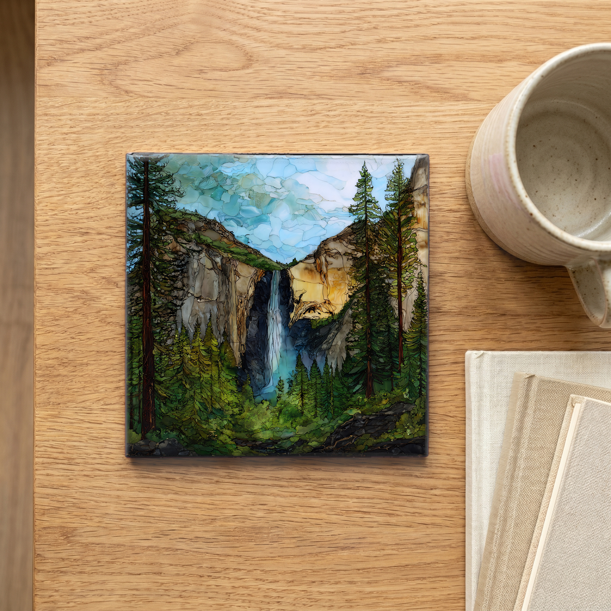 Bridalveil Fall — scale