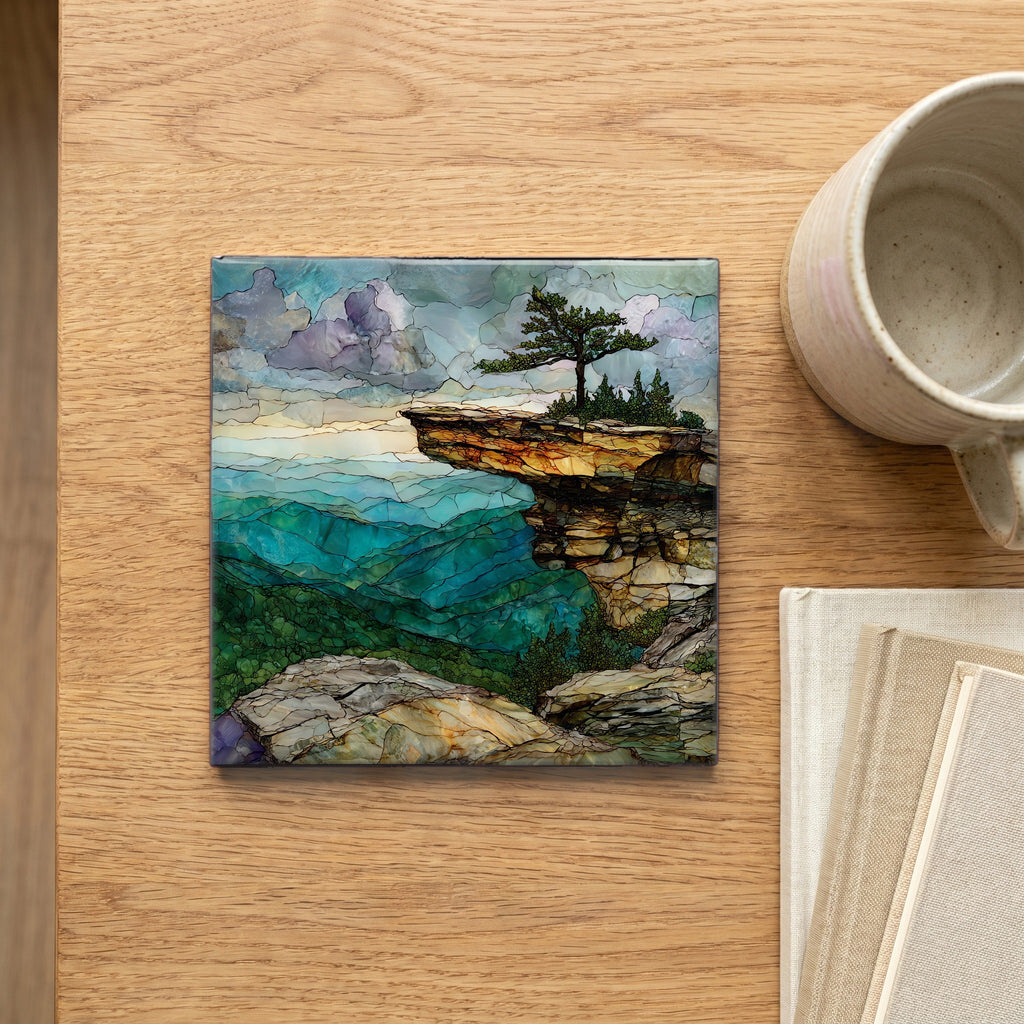 McAfee Knob on the Appalachian Trail — scale