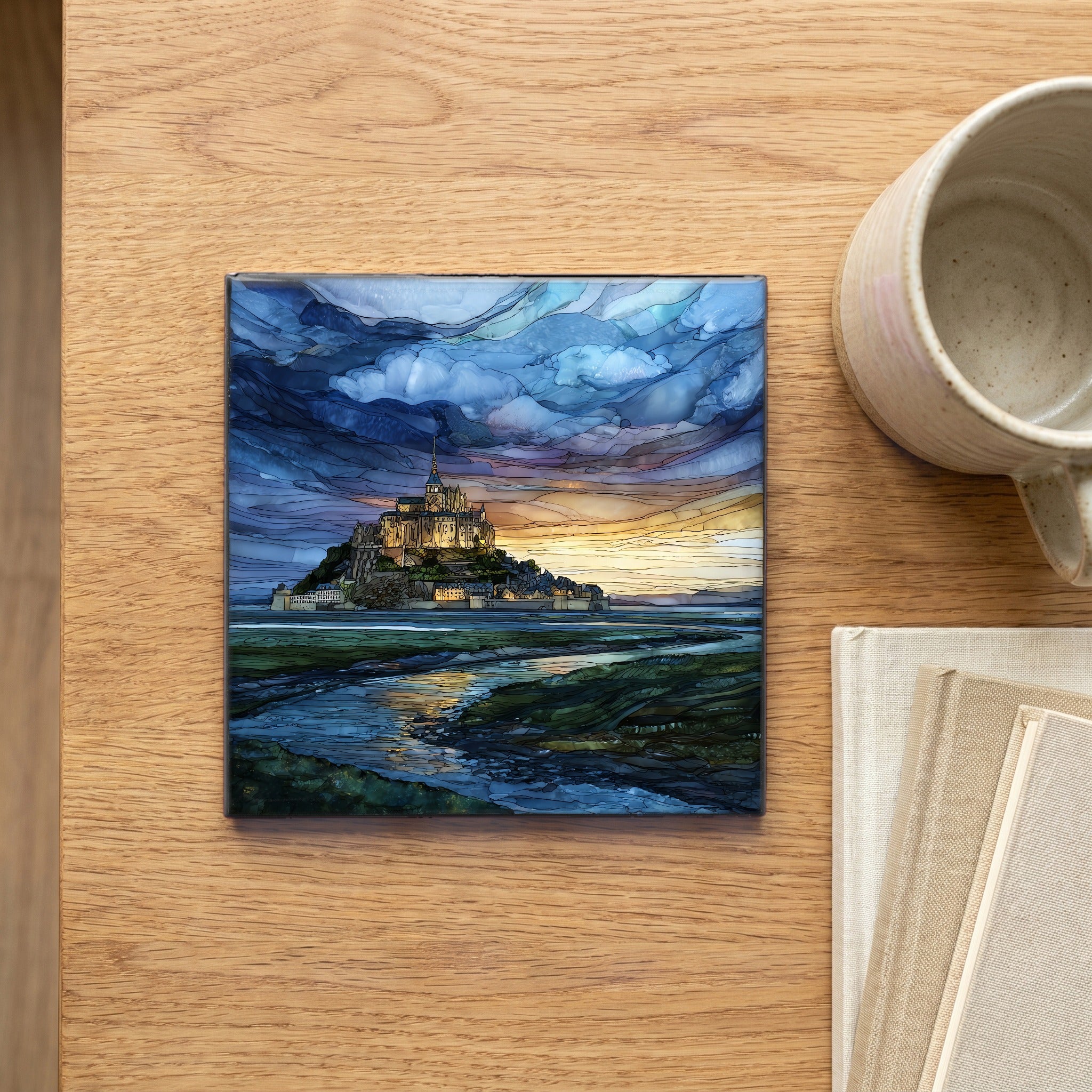 Mont-Saint-Michel Bay — scale