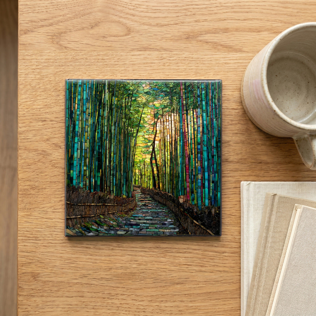 Arashiyama Bamboo Grove Path — scale