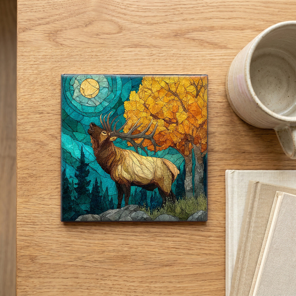 a Rocky Mountain elk — scale