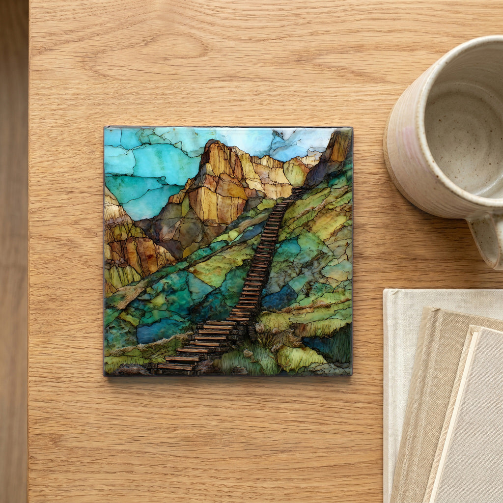 Badlands Notch Trail wooden — scale