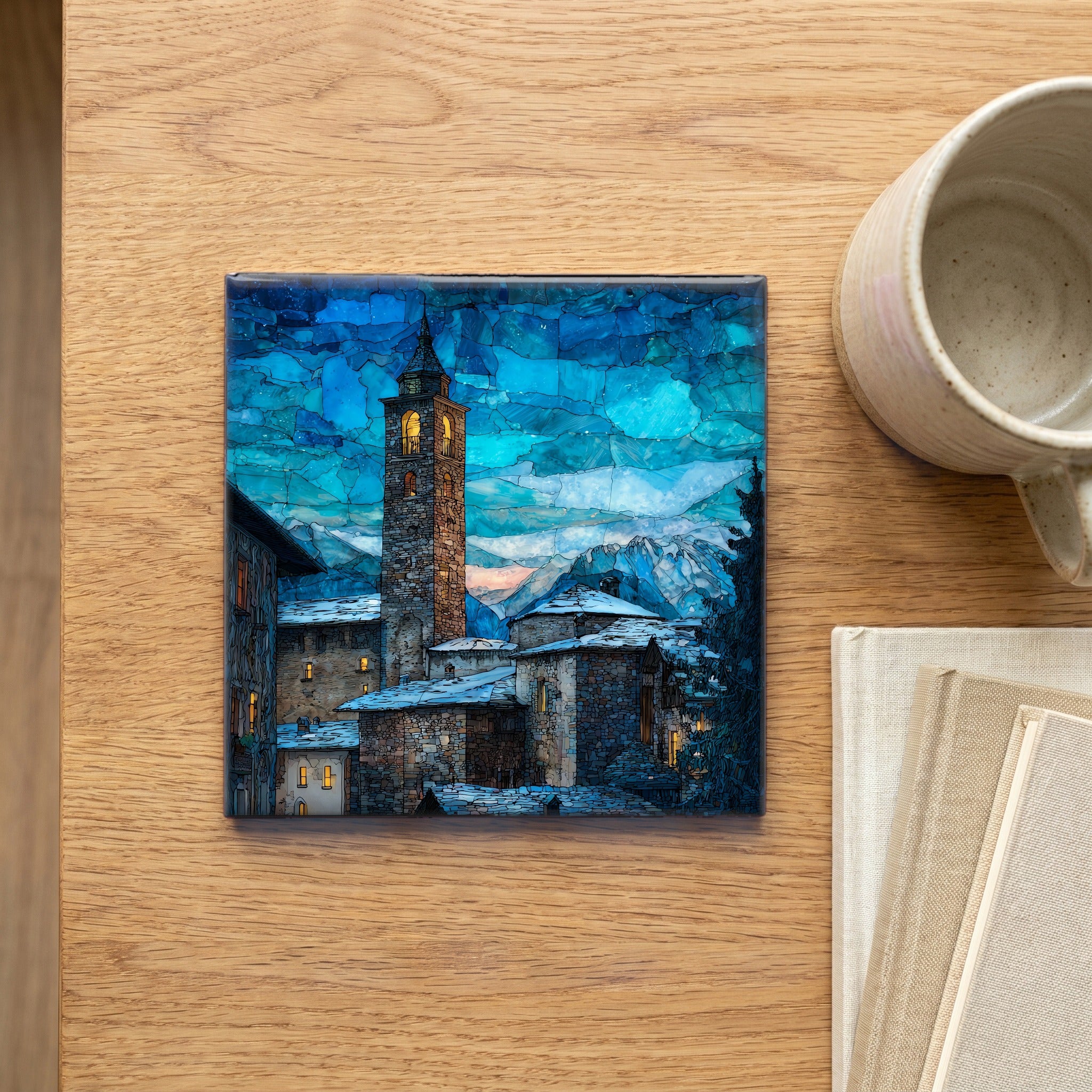 Bormio Old Town Winter — scale