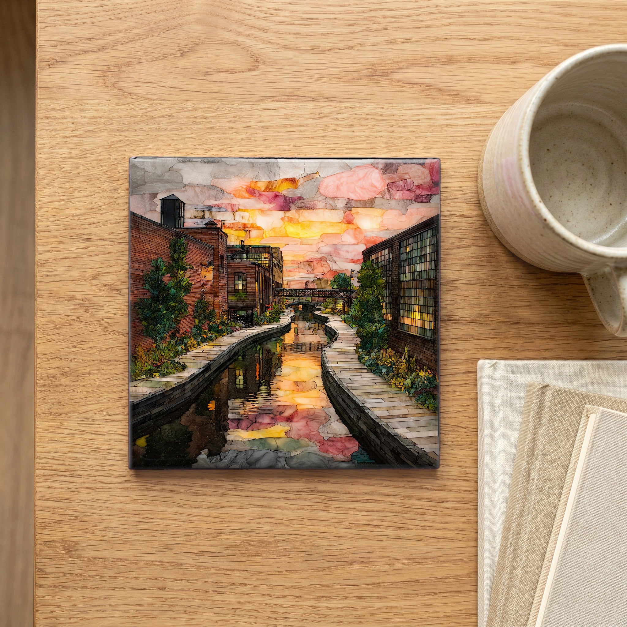 the Bricktown Canal — scale