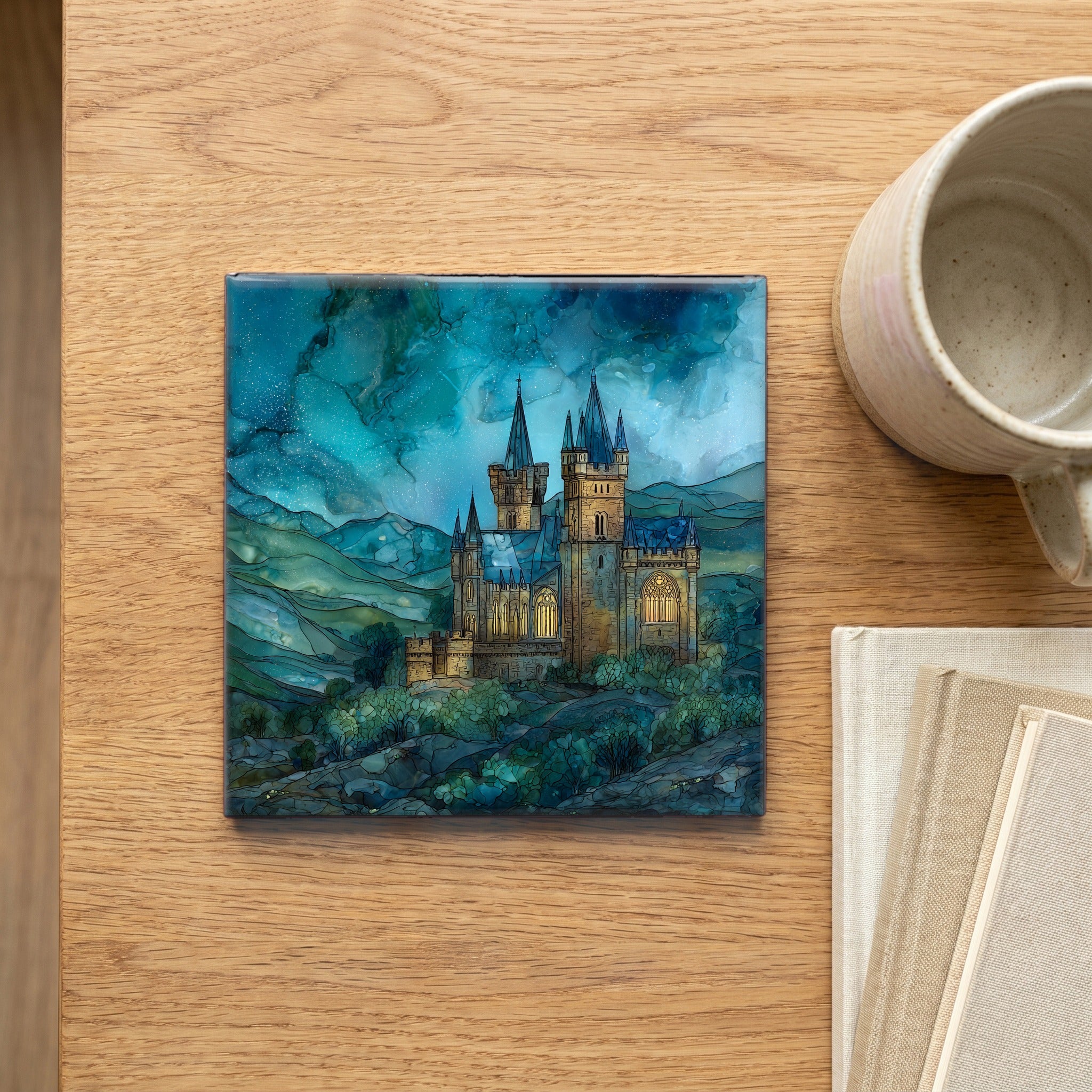 Olite Royal Castle Gothic — scale