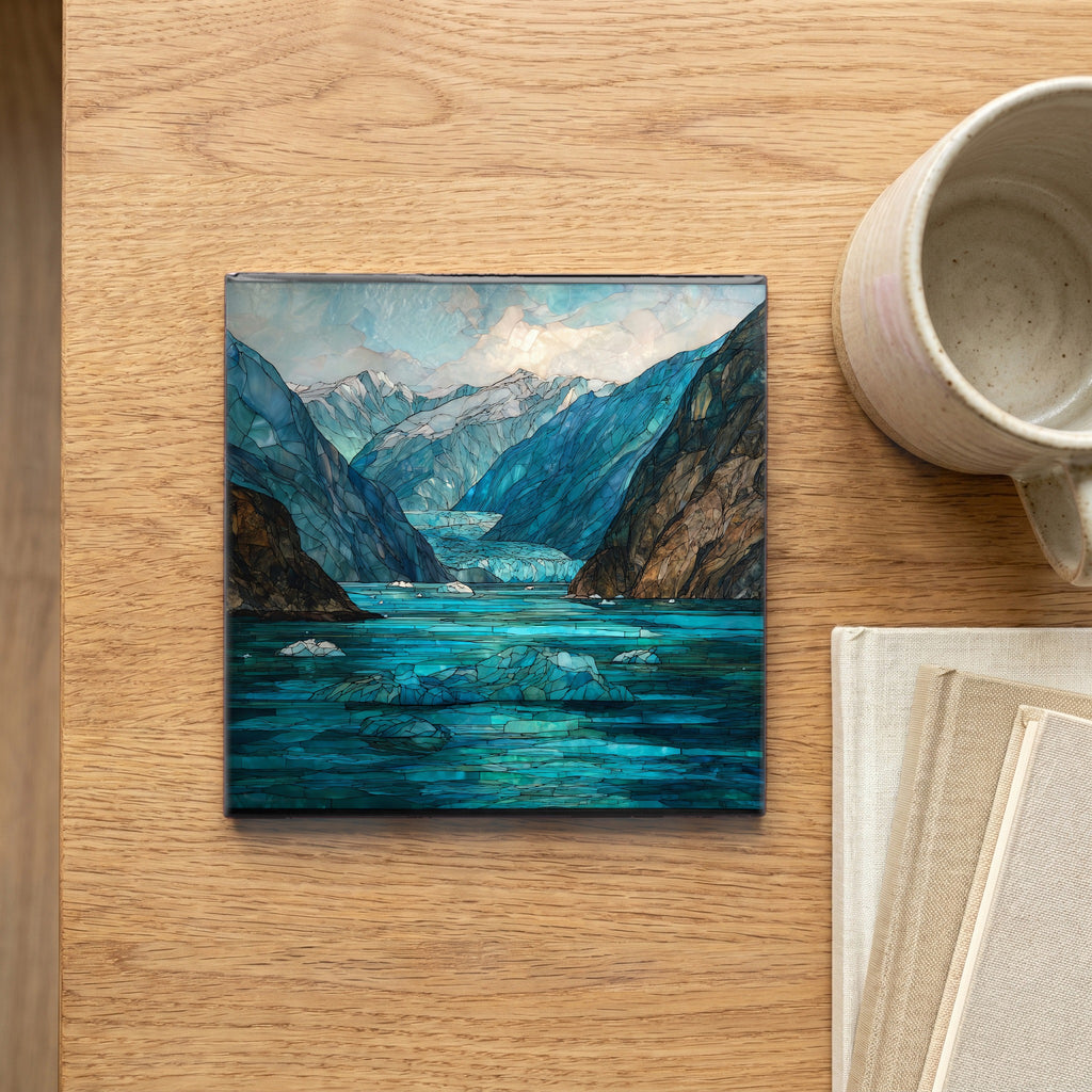 Dawes Glacier — scale