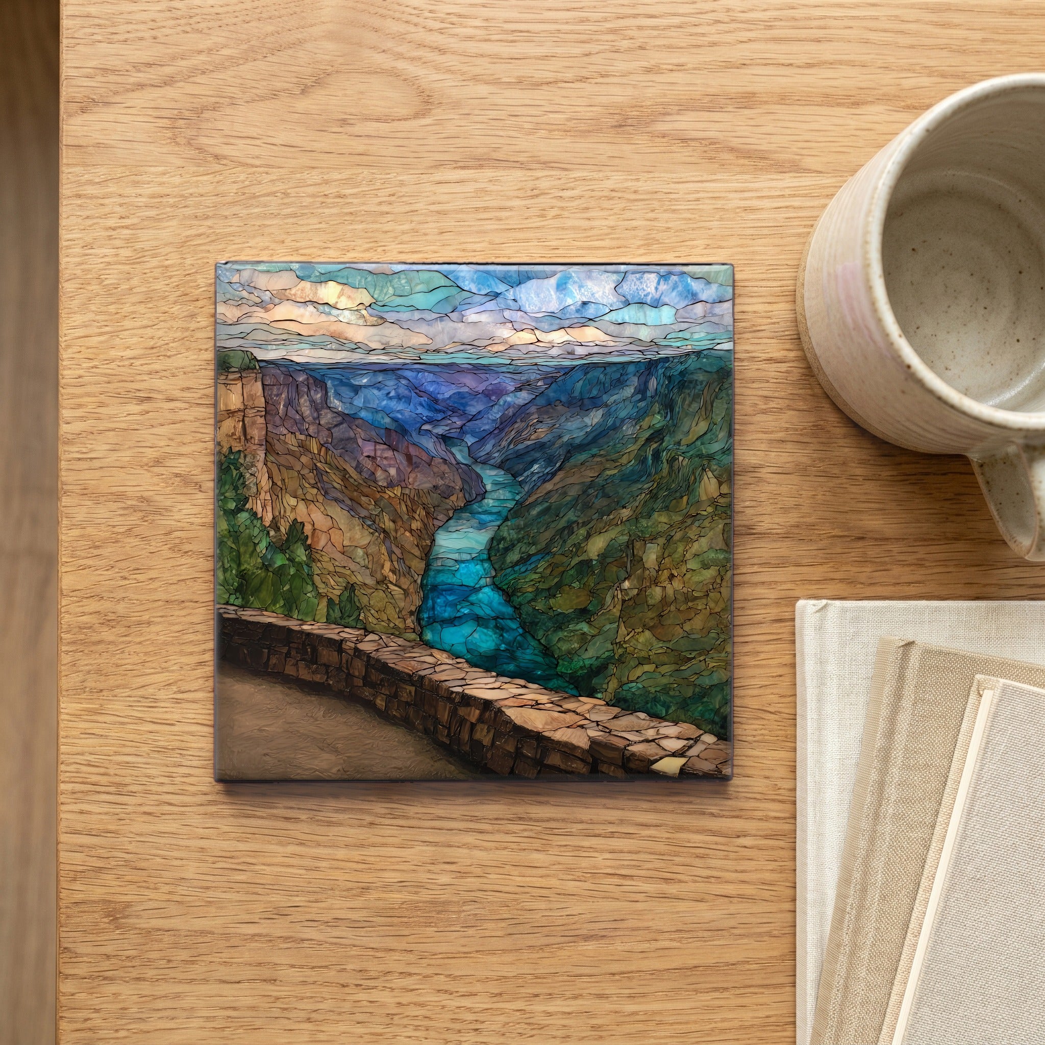 Breaks Interstate Park canyon — scale