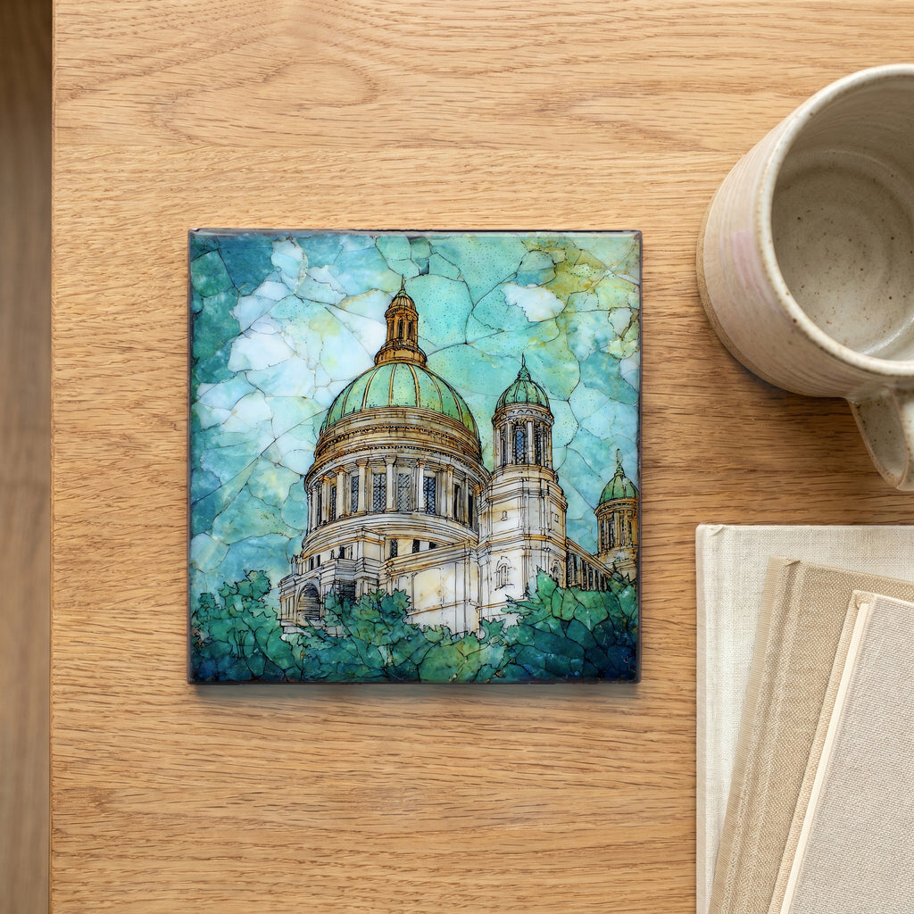 the Cathedral of Saint Paul on — scale