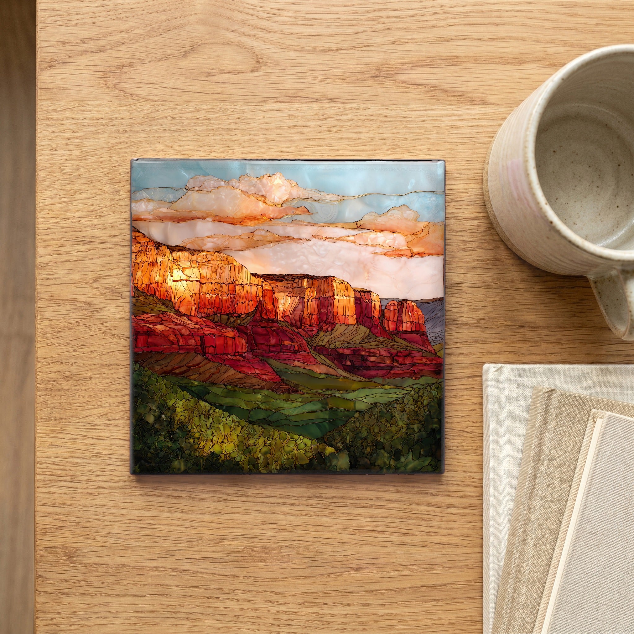Munds Mountain ridge Sedona — scale