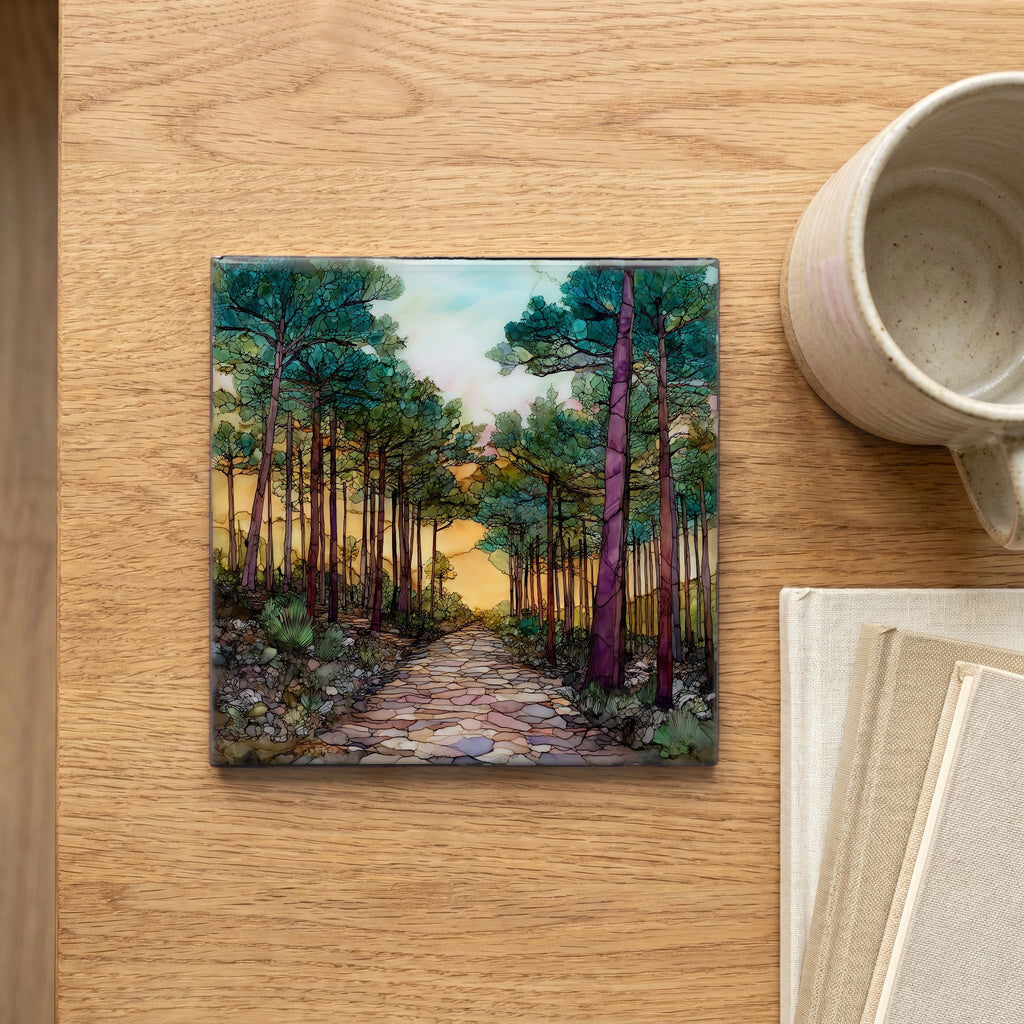 the Pinelands pitch pine forest — scale