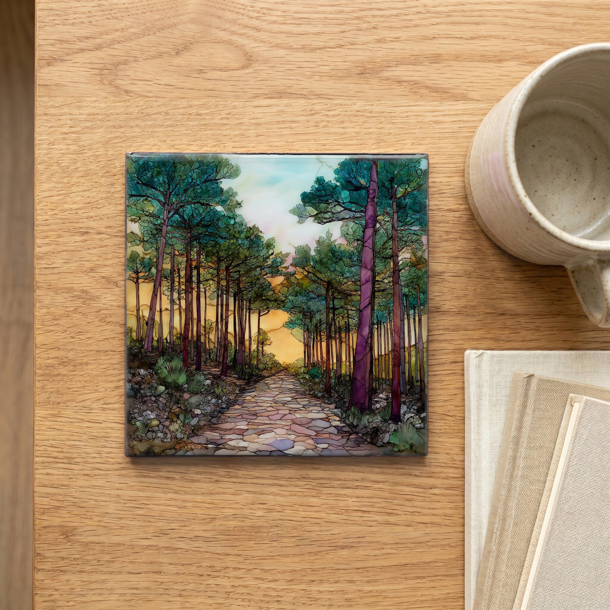 the Pinelands pitch pine forest — scale