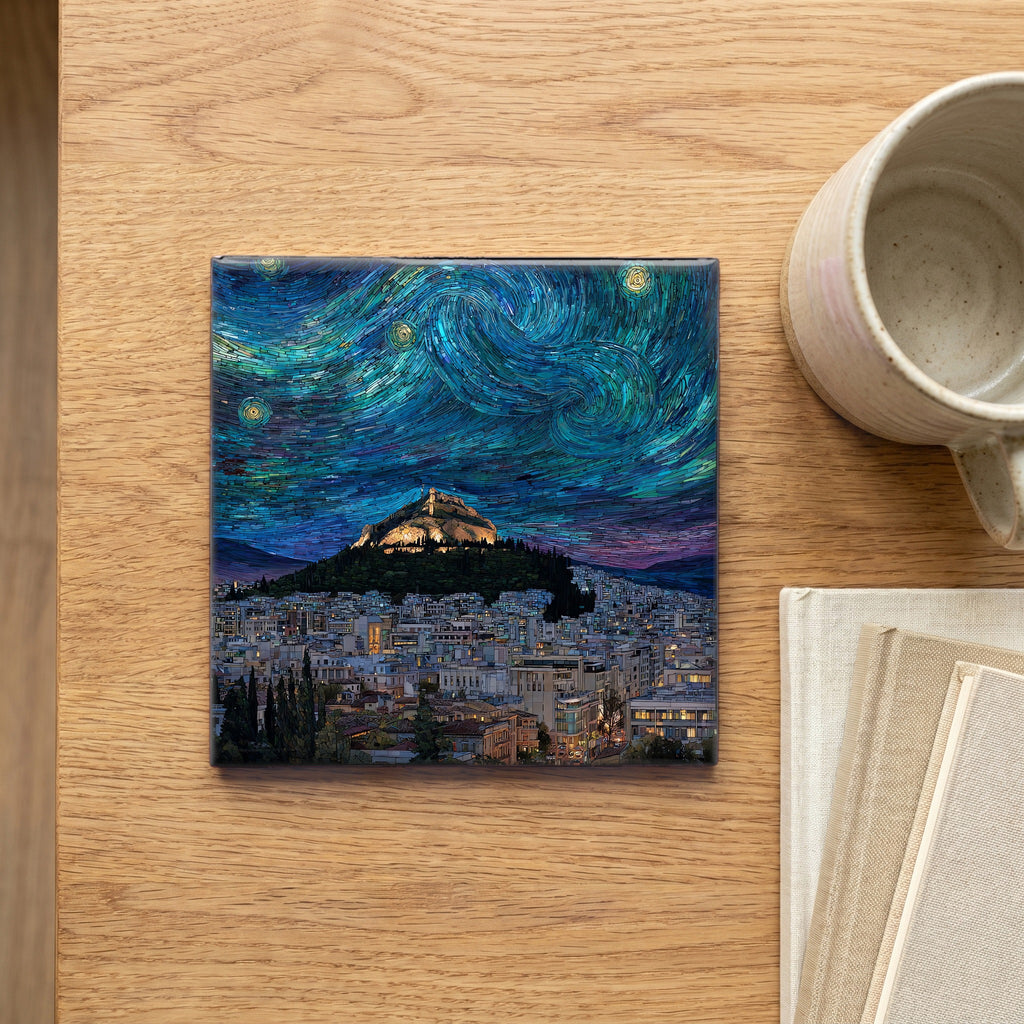 Lycabettus Hill — scale