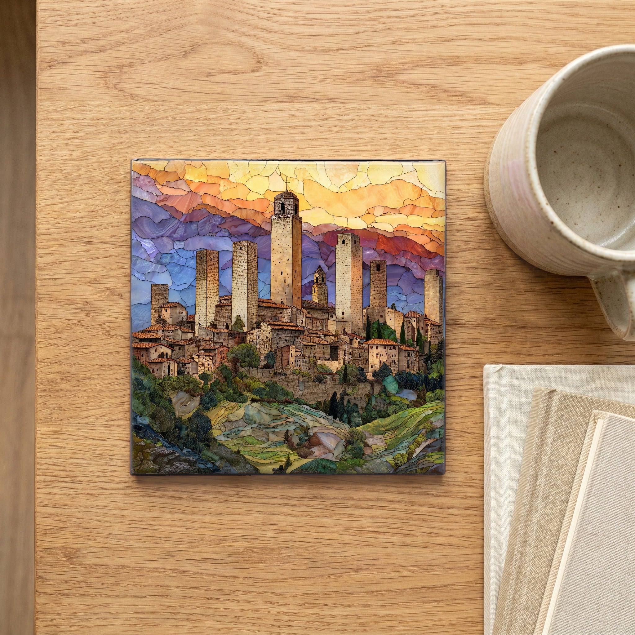 San Gimignano — scale