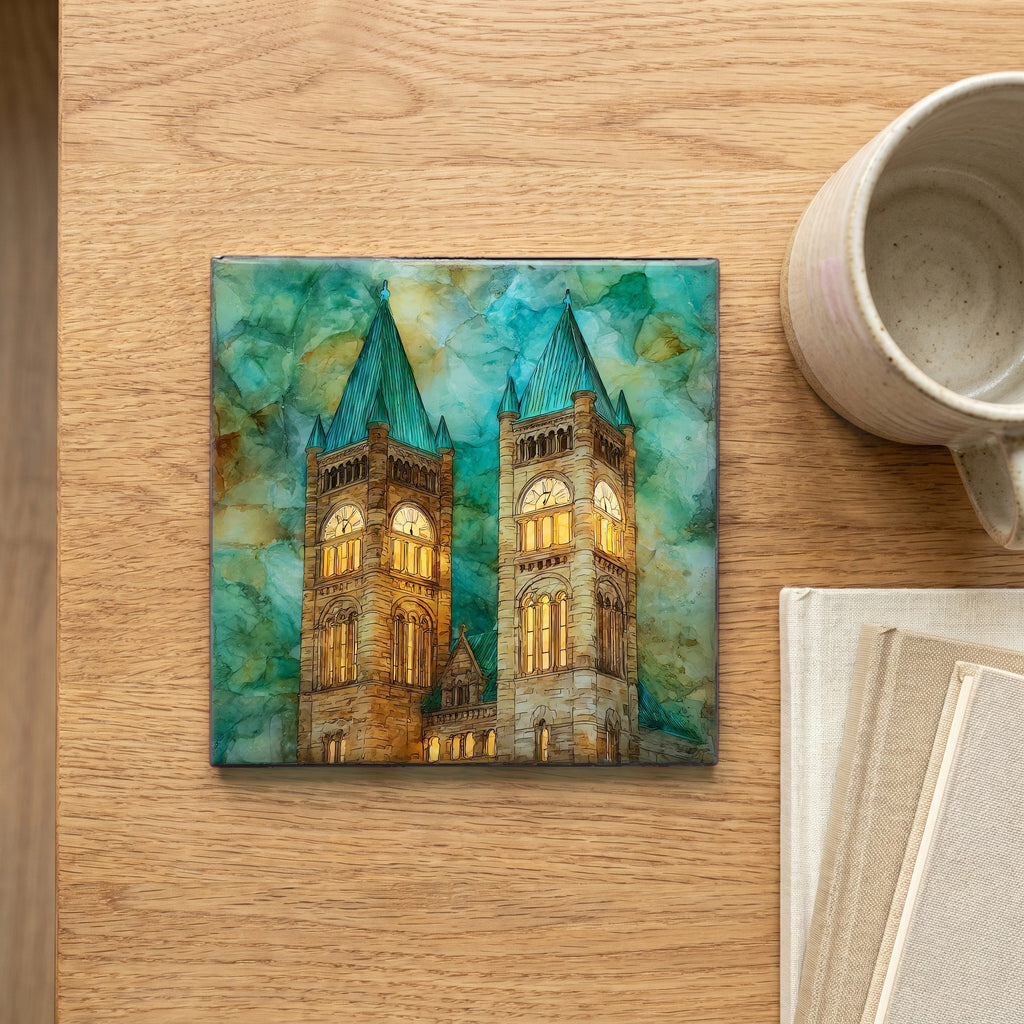 the Landmark Center Romanesque — scale