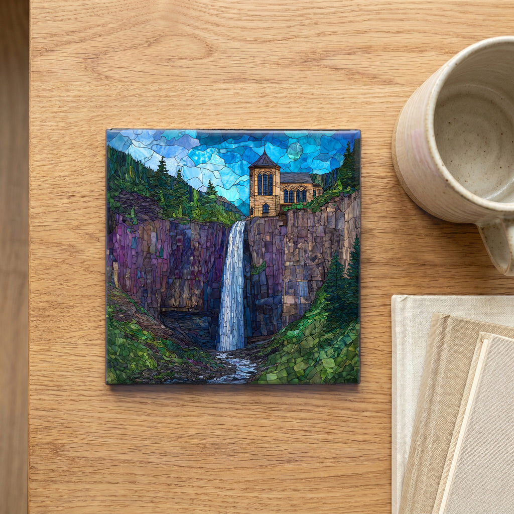 Bridal Veil Falls Telluride San Juans — scale