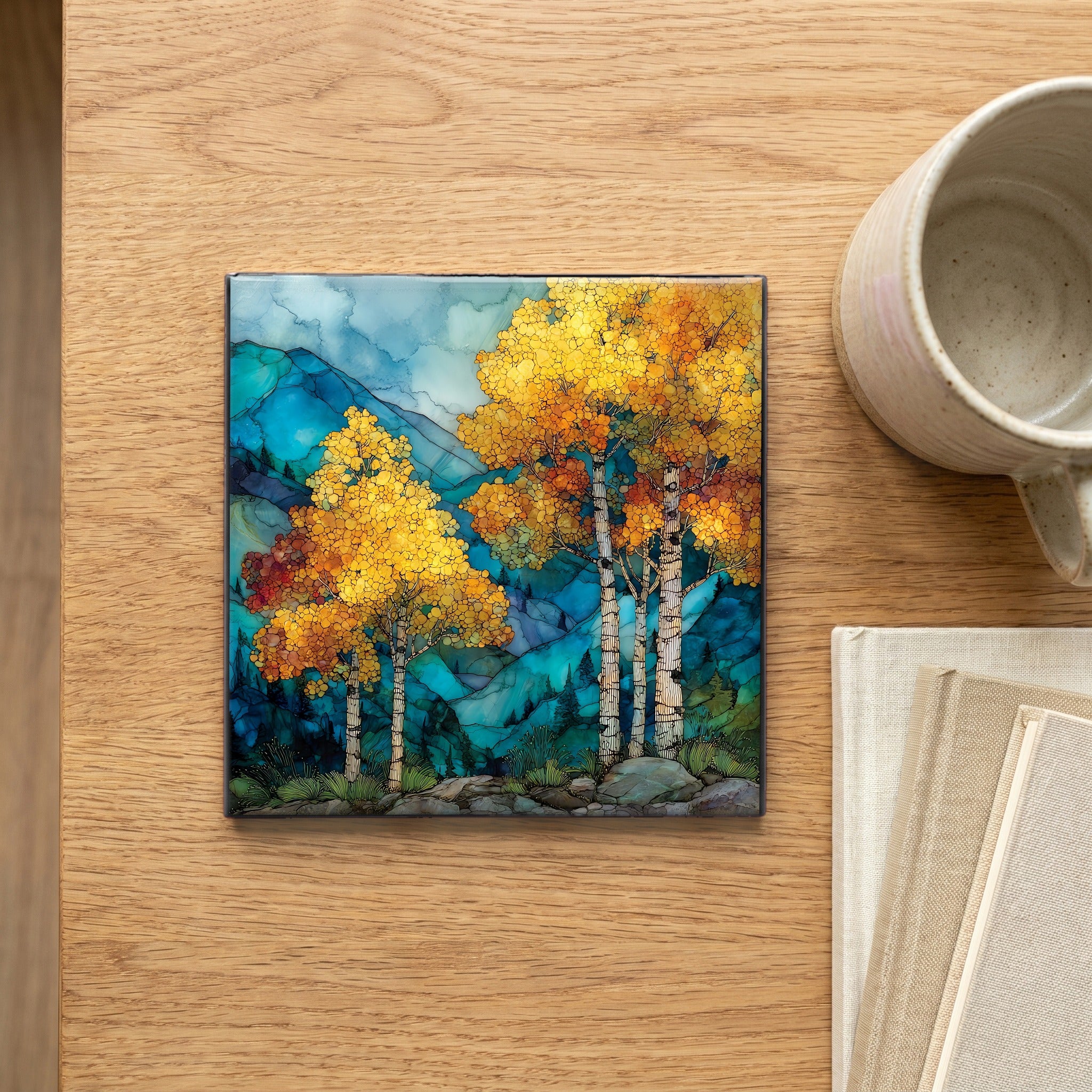 Glacier National Park autumn — scale