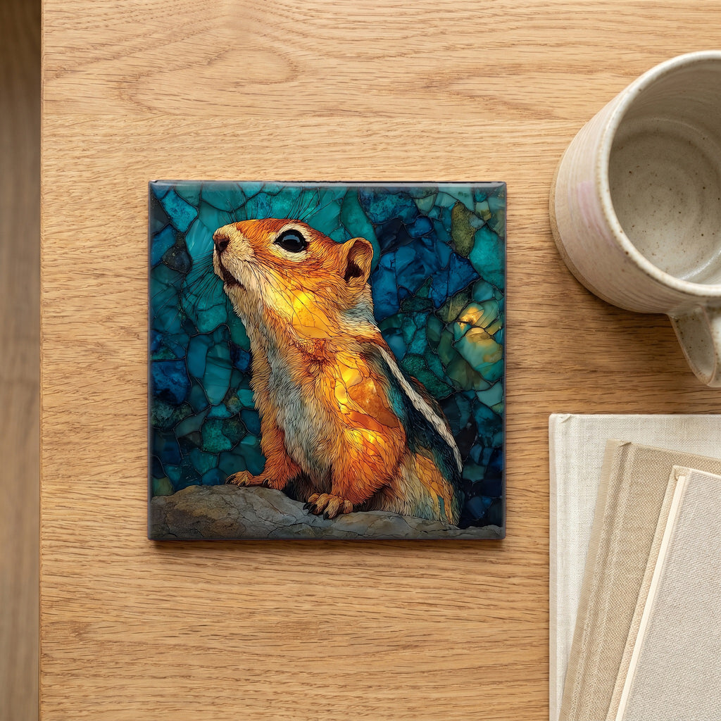 a rock squirrel on — scale
