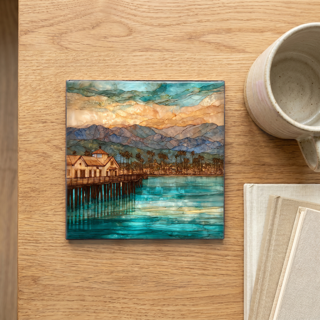 Stearns Wharf — scale