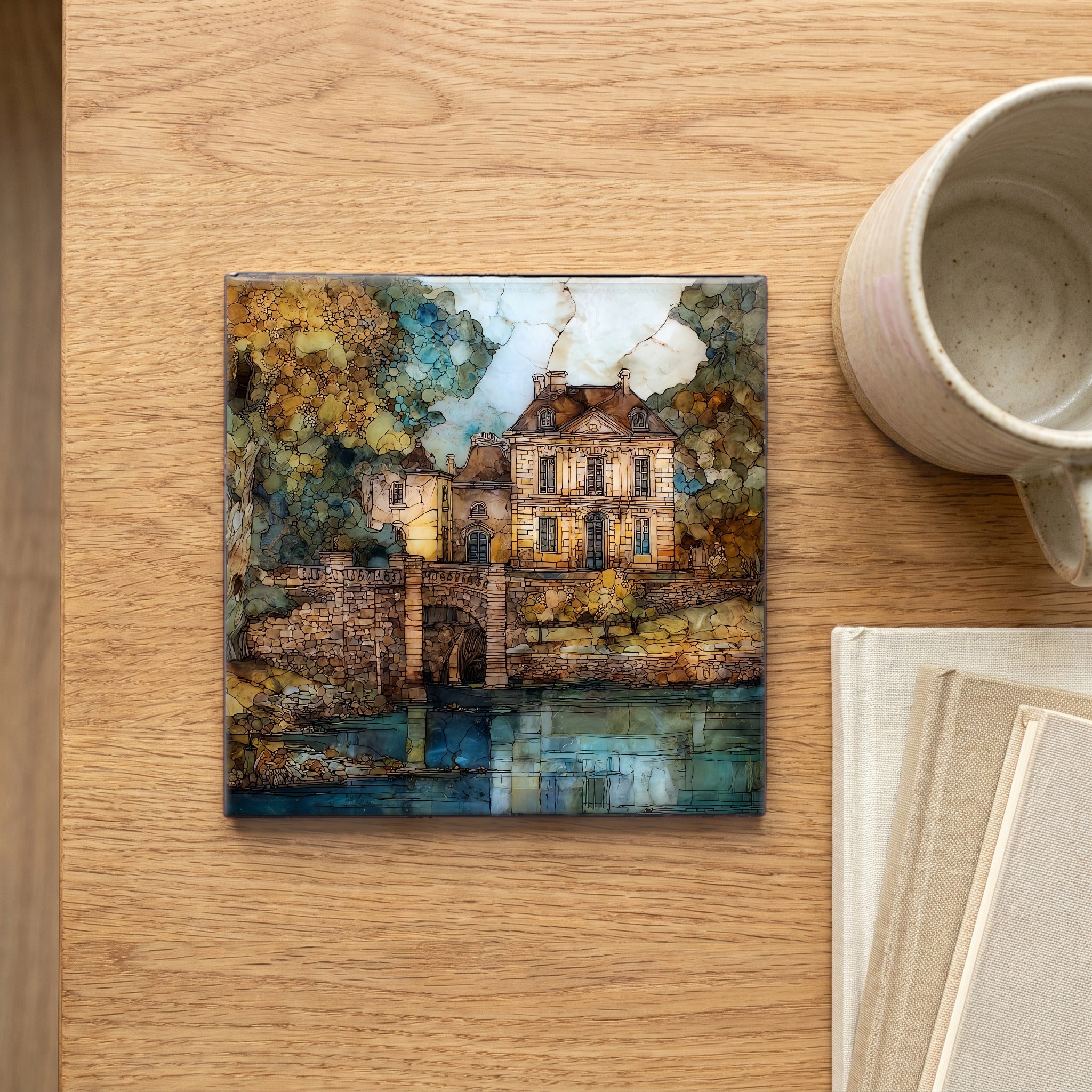 Hameau de la Reine — scale