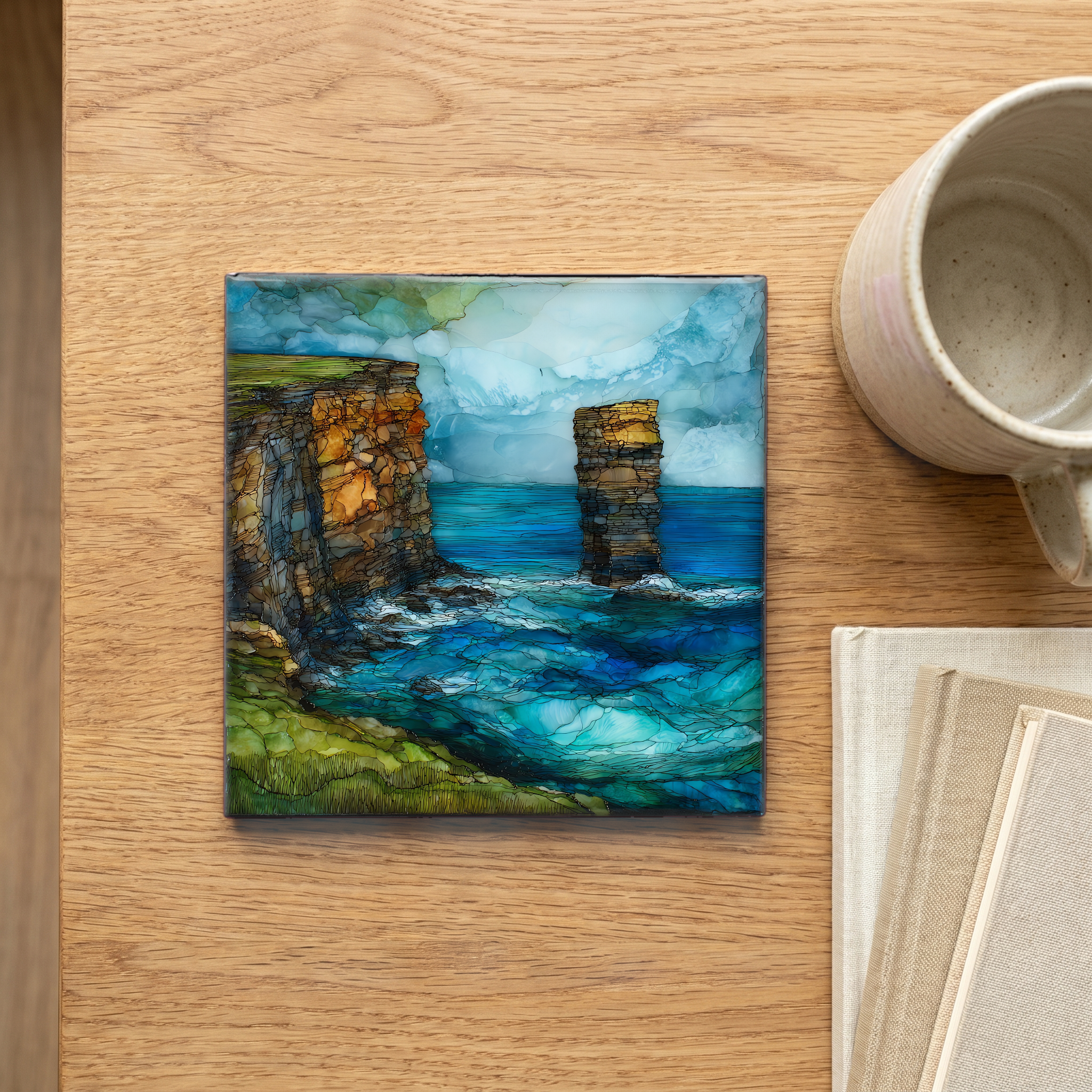 Downpatrick Head — scale