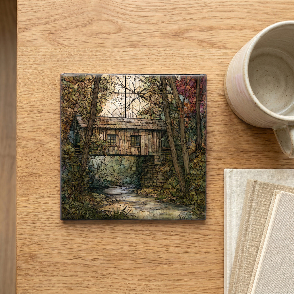 the Sim Smith Covered Bridge in — scale