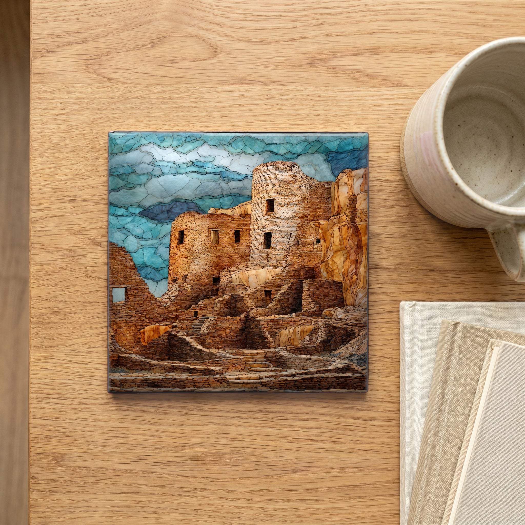 Pueblo Bonito — scale