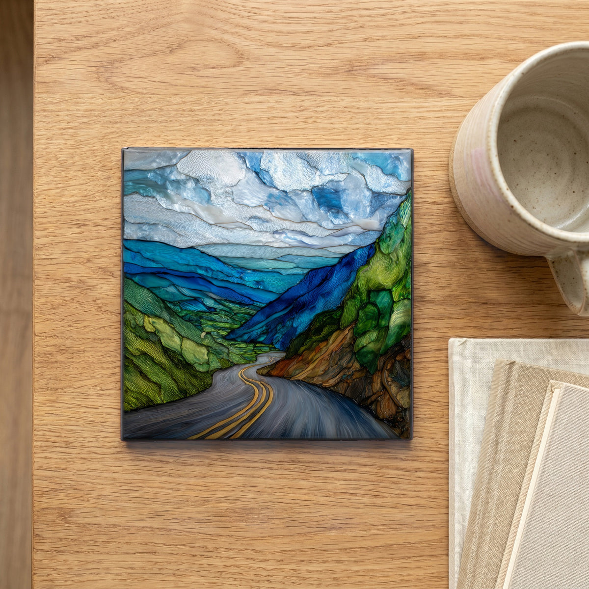 the Stowe Mountain Auto Toll Road — scale