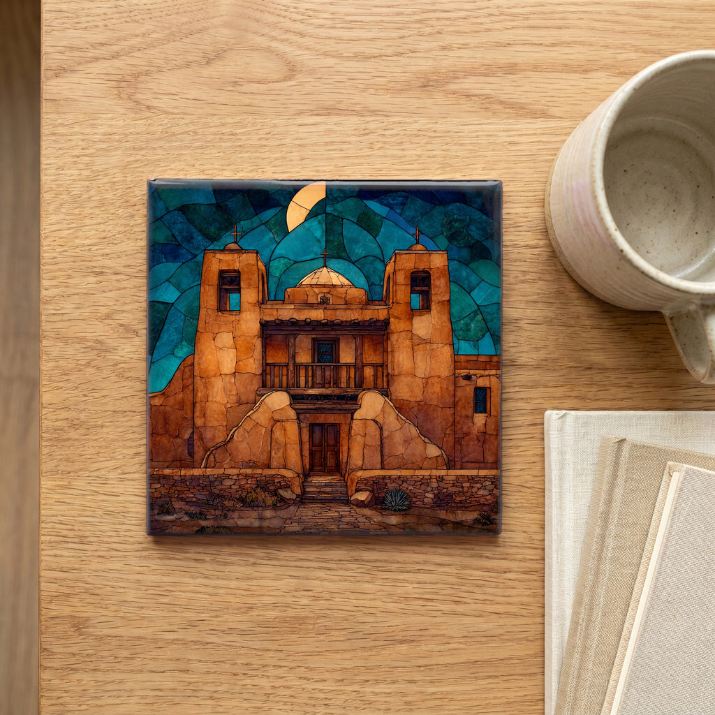 San Francisco de Asis Church in — scale