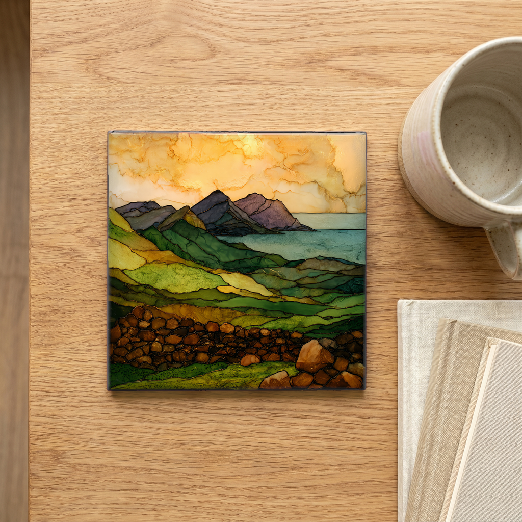 Mourne Mountains — scale