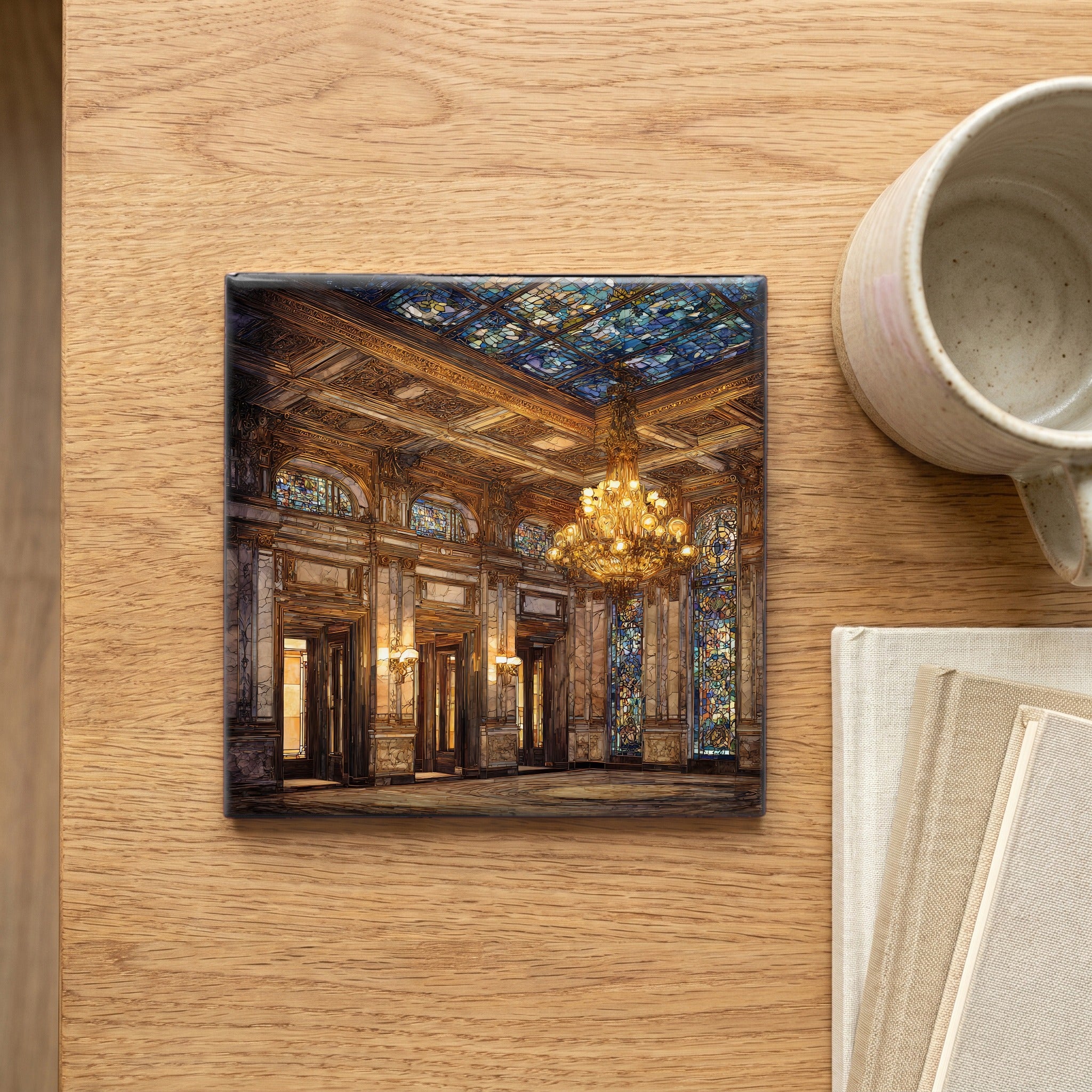 the Marble House gold ballroom — scale