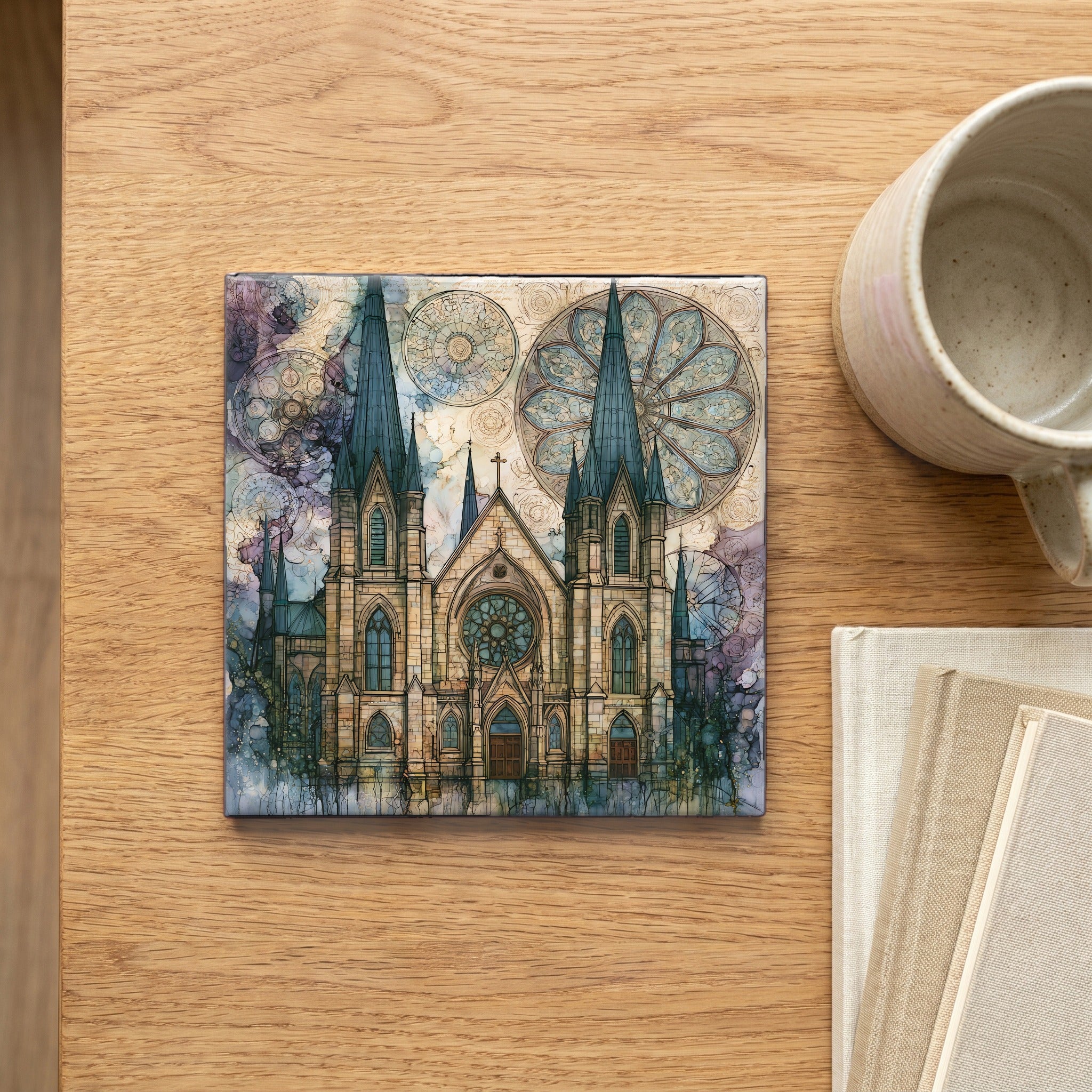 Saint Mary's Cathedral in — scale
