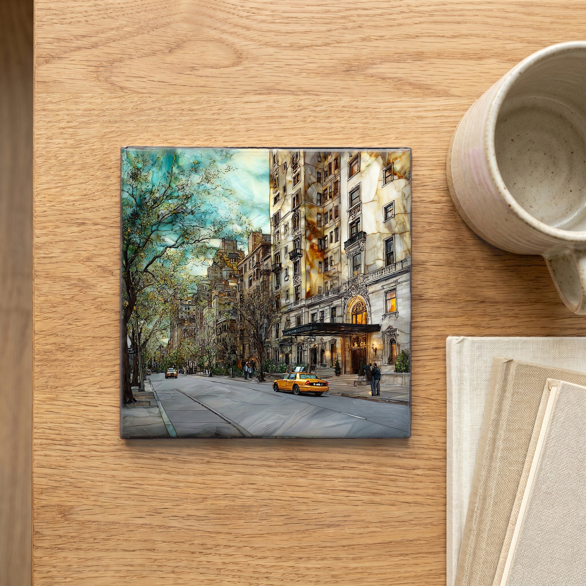 Fifth Avenue on the Upper East Side of — scale