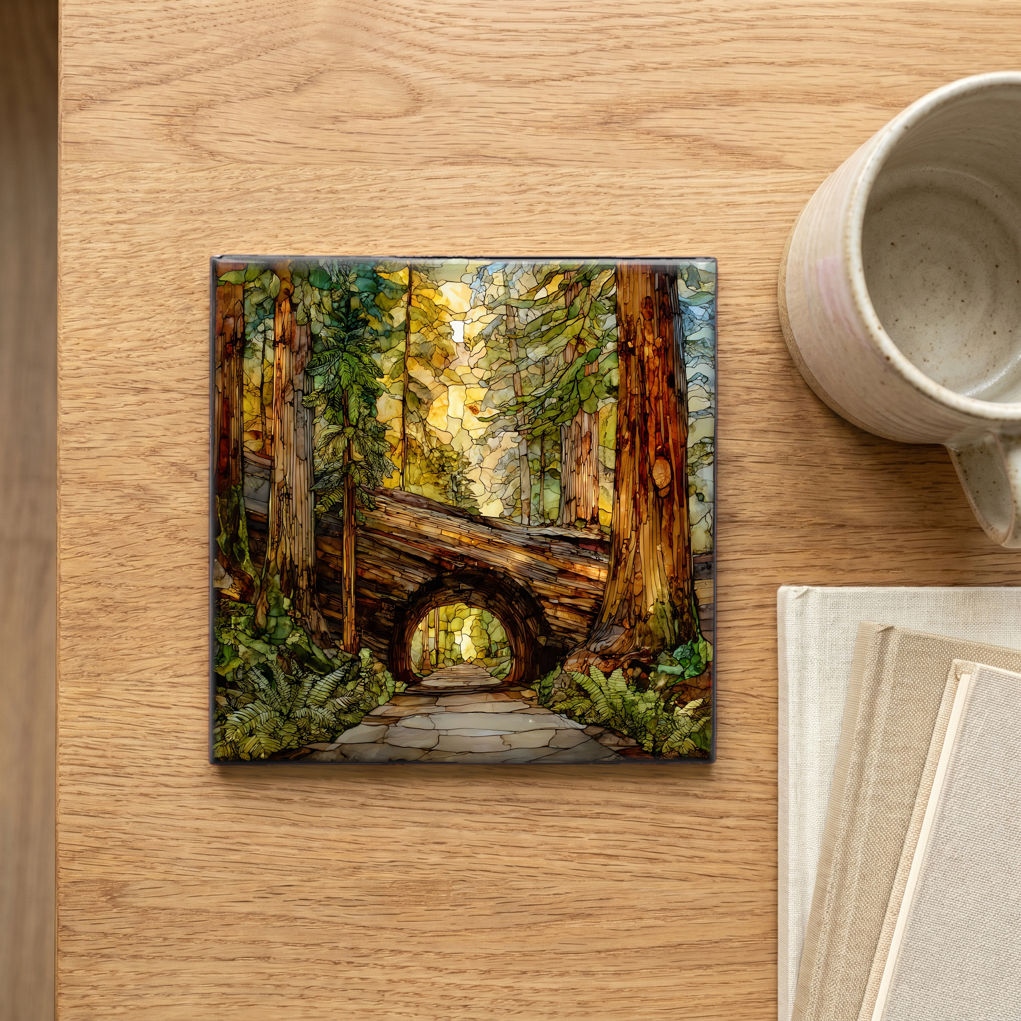 Tunnel Log Sequoia — scale