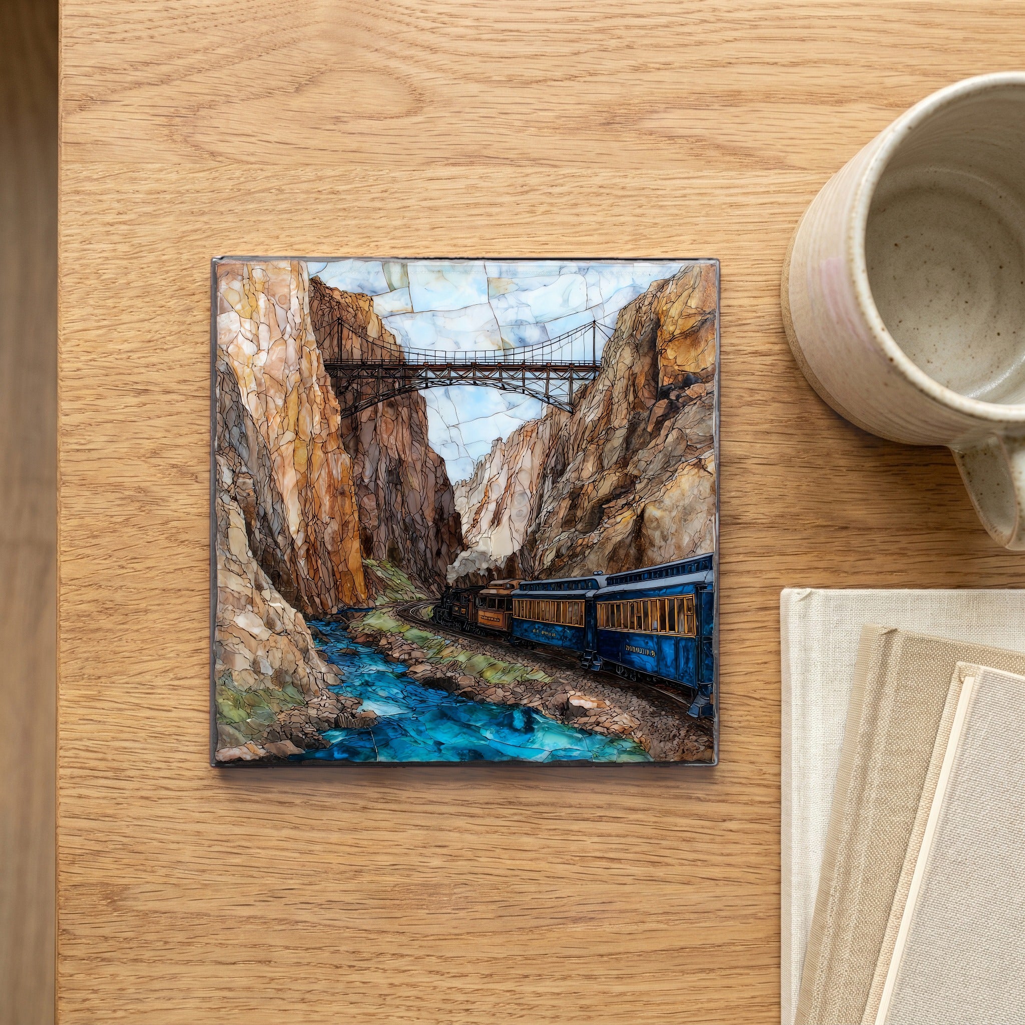 Royal Gorge Route train — scale