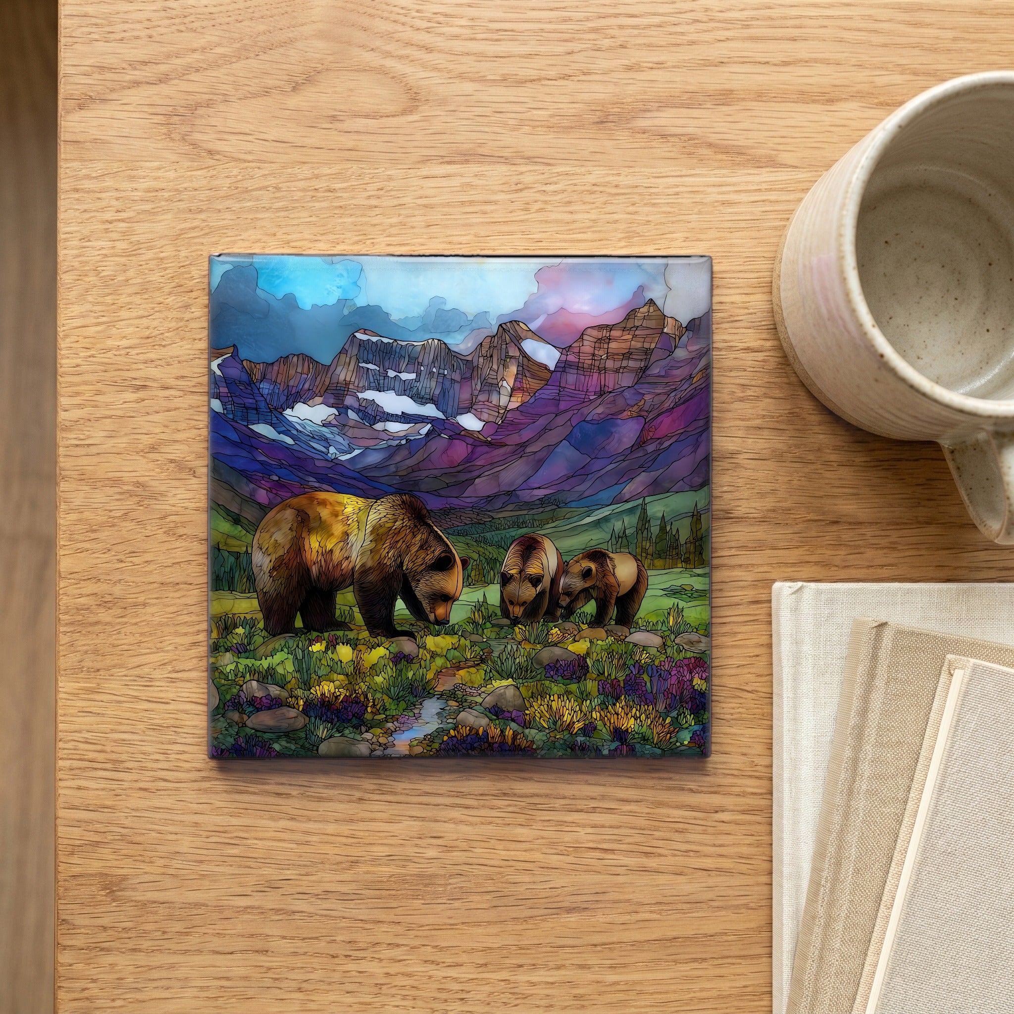 a grizzly sow — scale
