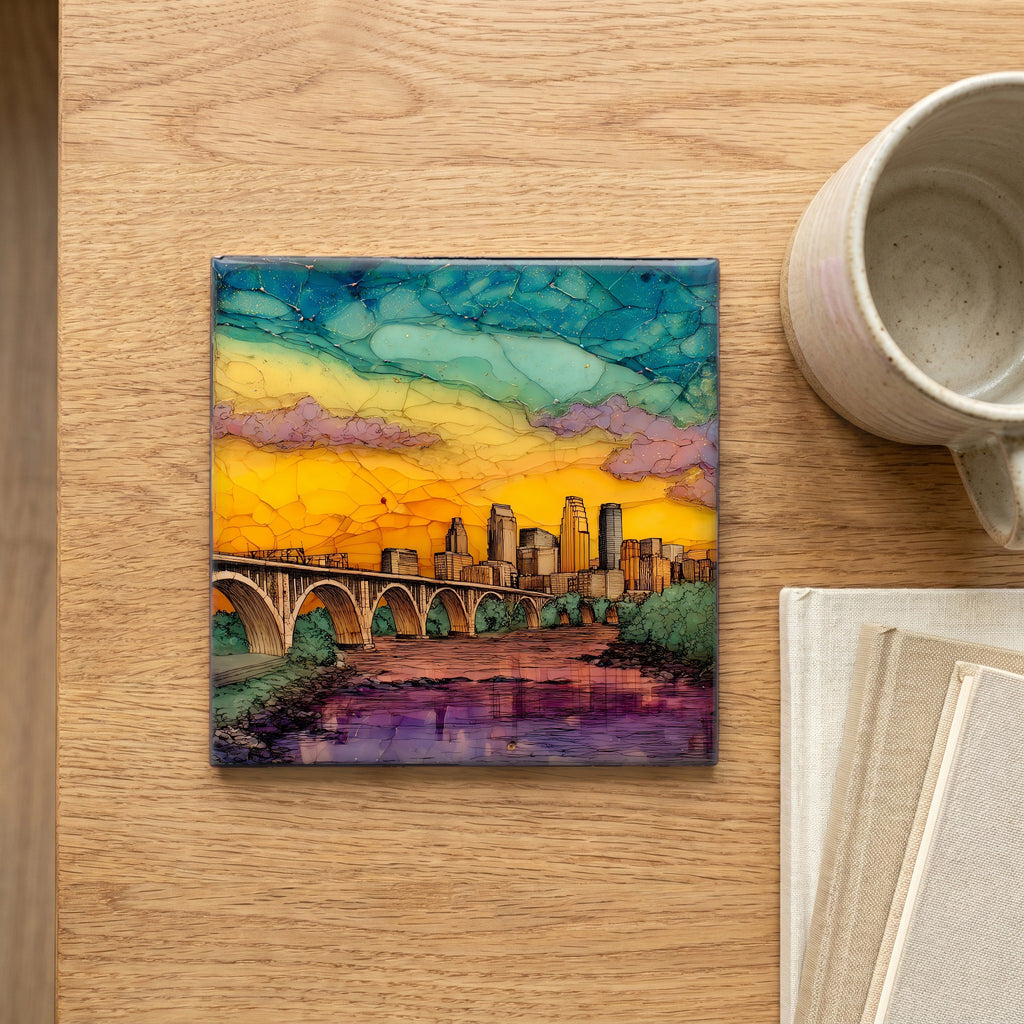 the Minneapolis skyline — scale