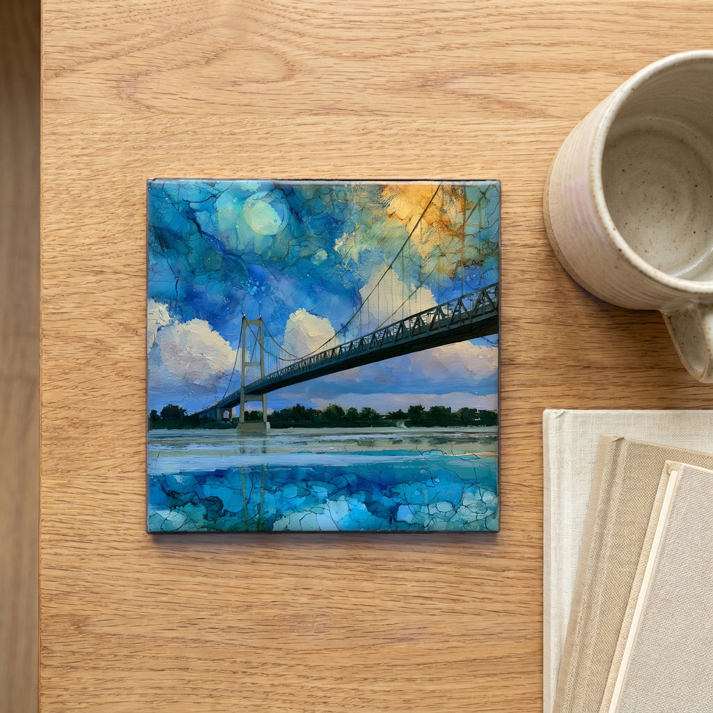 the Liberty Memorial Bridge — scale