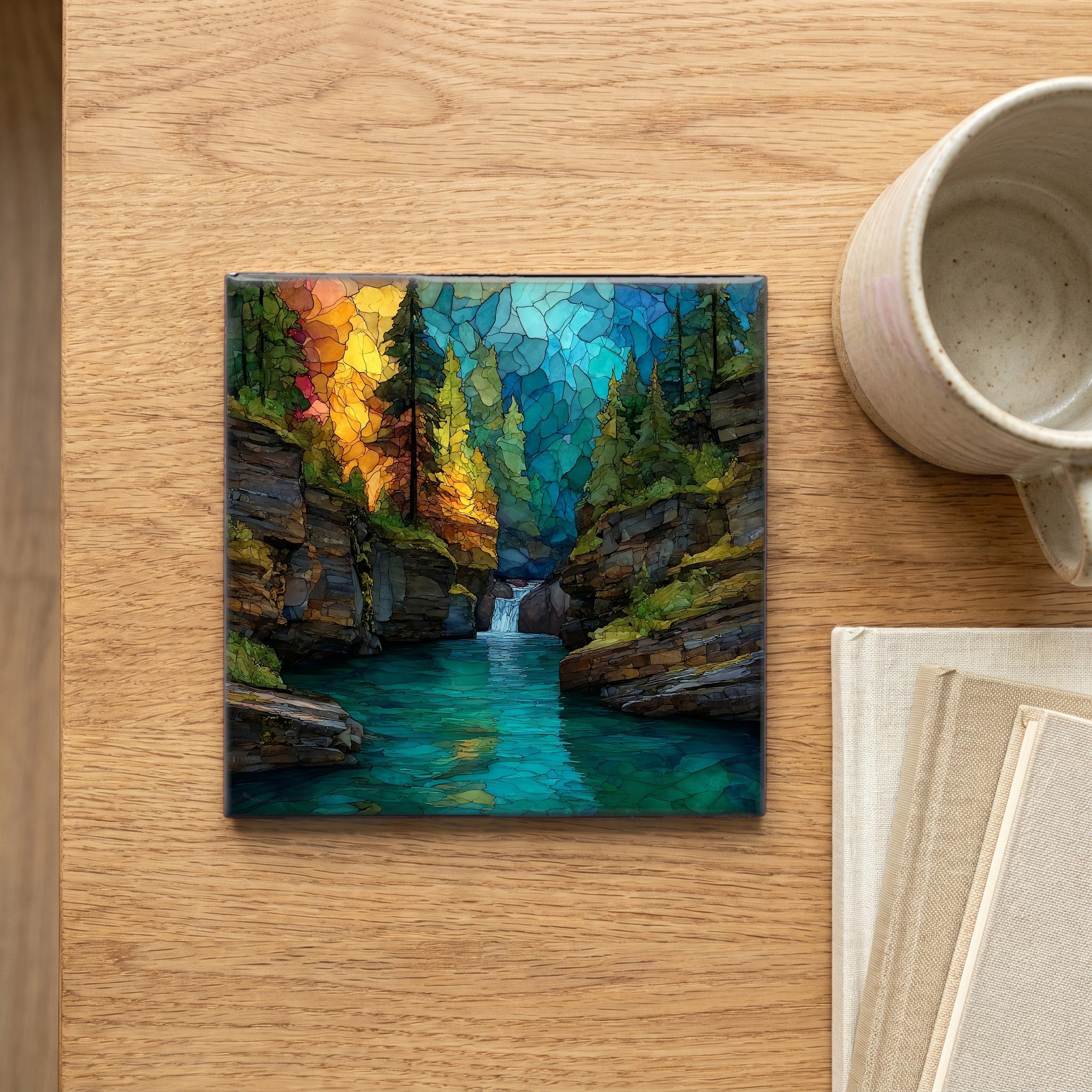 Avalanche Creek gorge — scale